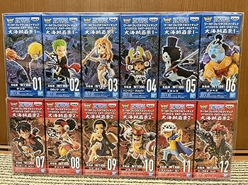 【値下げしました‼️】ワーコレ　ワンピース　大海賊百景60体フルコンプリートセット ONE PIECE】ワーコレ大海賊百景全60種をディスプレイしました