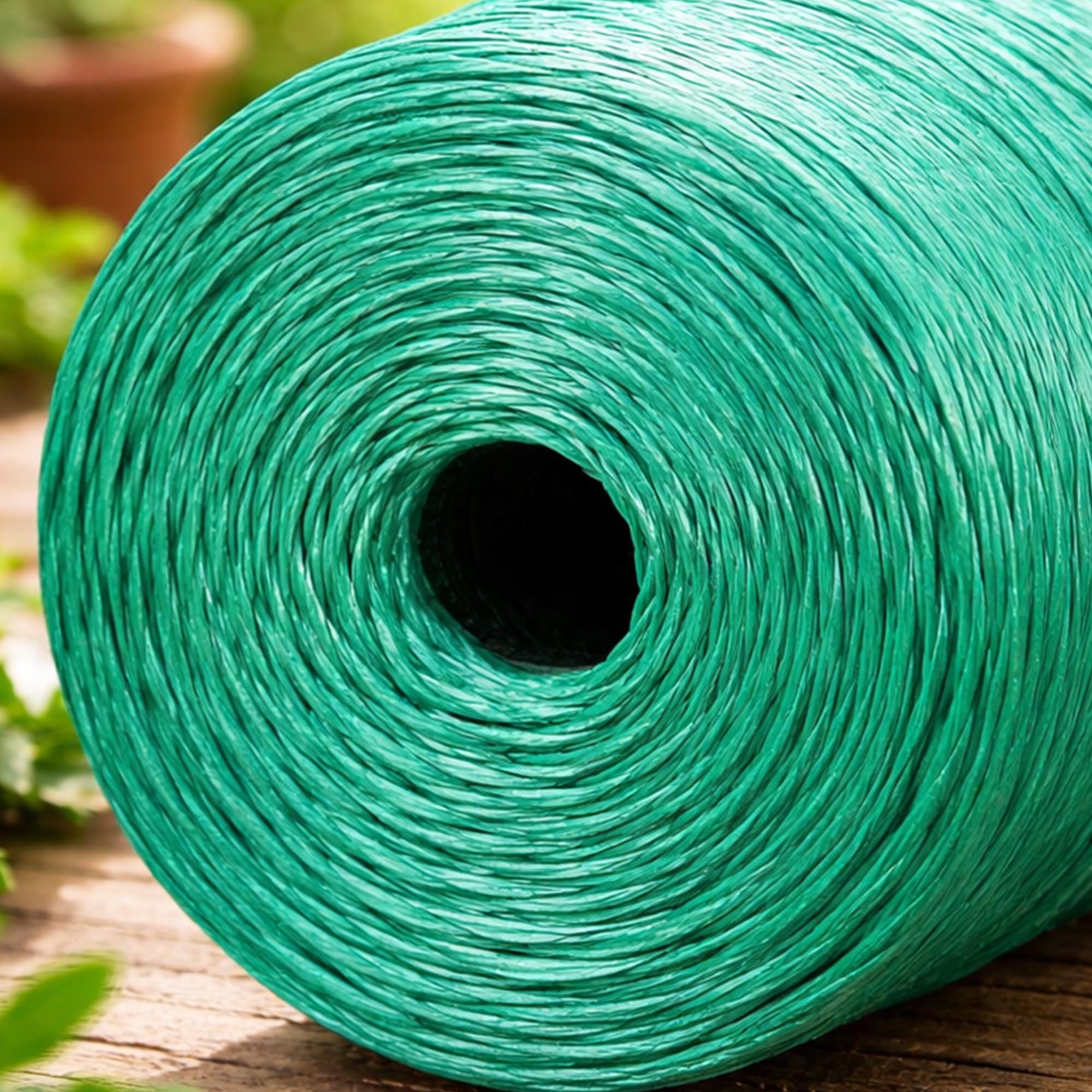 Cuerda de polipropileno resistente y reutilizable de 250 m, para uso hortícola, para apoyar plantas, atar cubiertas, etc. Resistente a la intemperie con múltiples usos (1 unidad)