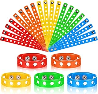 Aoriher 20 Piecs Silicone Charm Bracelets Christmas Wristbands Adjustable Kids Rubber Bracelets for Birthday Christmas party Gift Compatible with Most Shoe Charms(Multicolored)