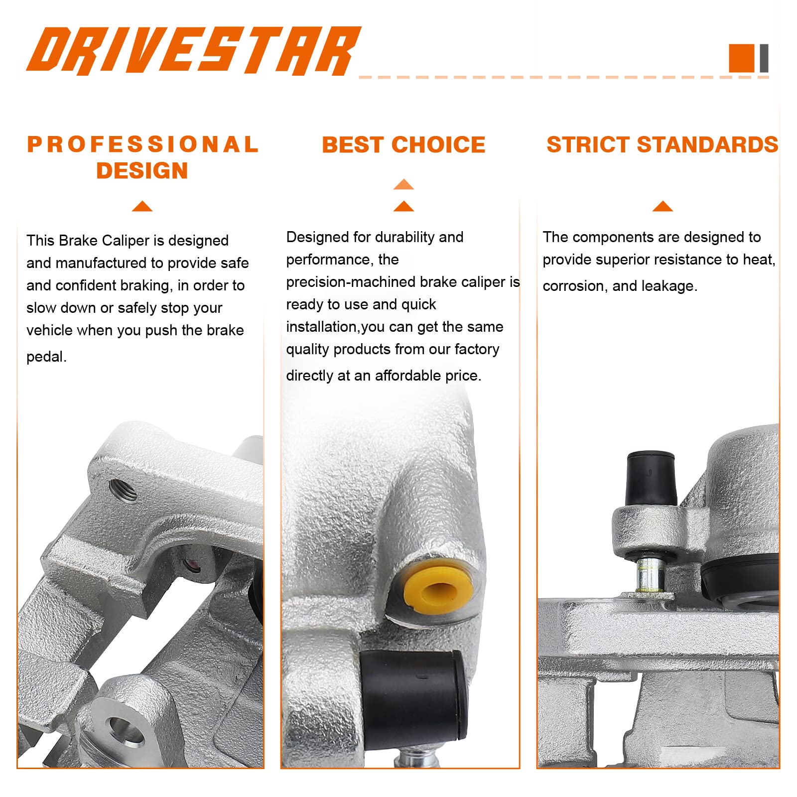 Amazon.com: DRIVESTAR 19B3333 New Front Left Disc Brake Caliper w 