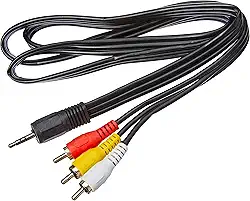 Pix, 018-0027, Cabo RCA Av - P3 Estéreo + 3 RCA Macho - 1.3M