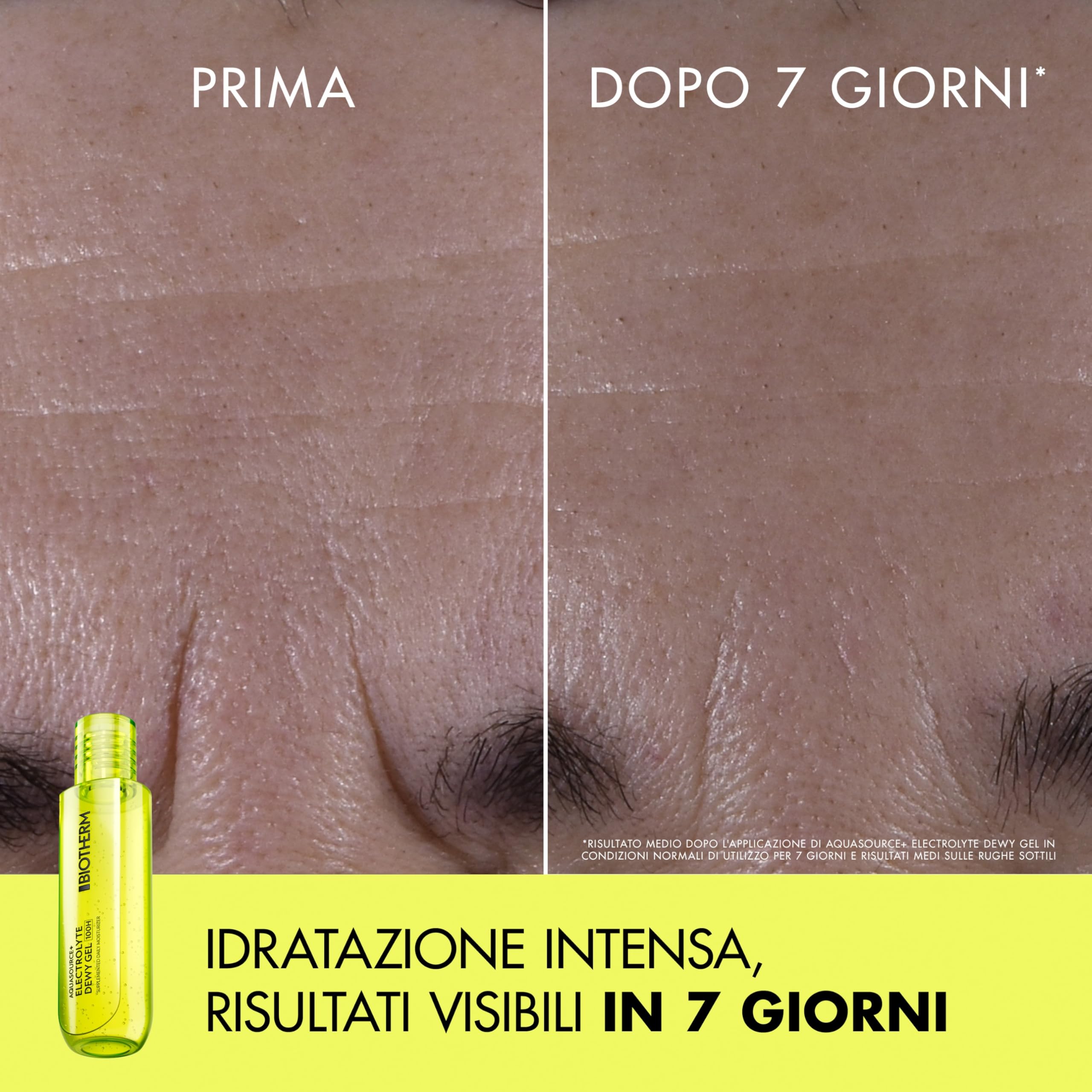 BIOTHERM Aquasource+ Electrolyte Dewy Gel 100H, Gel Idratante Leggero, Per Tutti i Tipi di Pelle, Fino a 100H di Idratazione, Pelle Elastica e Compatta, Con Elettroliti e Hyalu B3, 100 ml