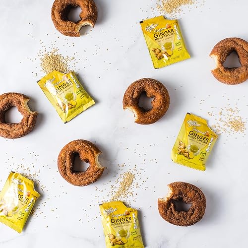 Miniatura 5 de Prince of Peace Cristales instantáneos de miel de jengibre de 19 onzas (30 bolsitas)