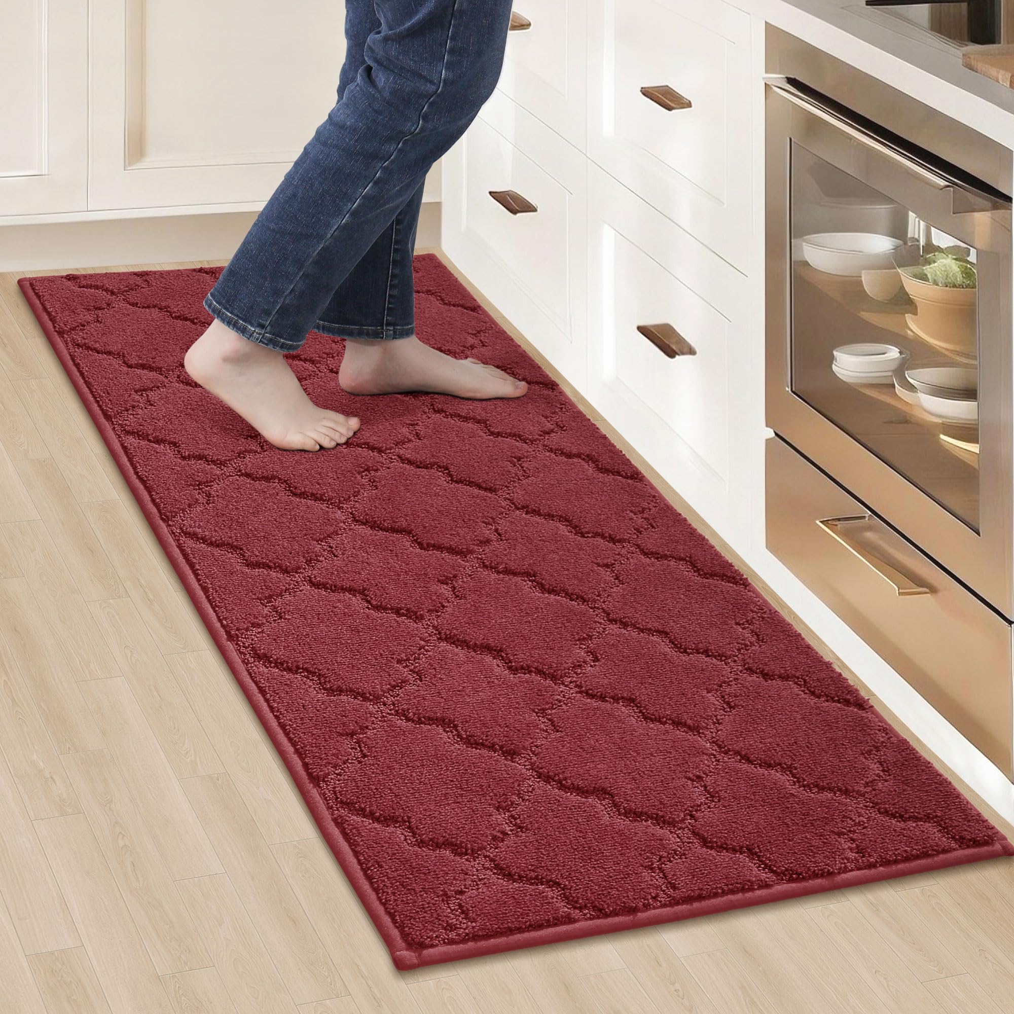 Tapis de cuisine absorbant lavable et anti-glisse pour évier