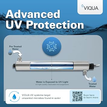 VIQUA VH200 Home Stainless Steel Ultraviolet Water System