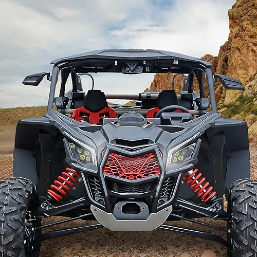 Miniatura 2 de Fundas para faros delanteros compatibles con Can-Am Maverick X3 XDS XRS Max Turbo R 2017-2024, accesorios para faros delanteros, luces de cabeza,