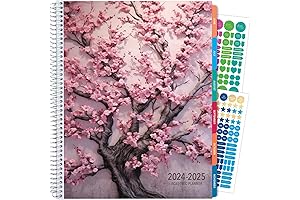 Laminated Essential Paper House Planner 2024-2025: Stay Organized in Style
