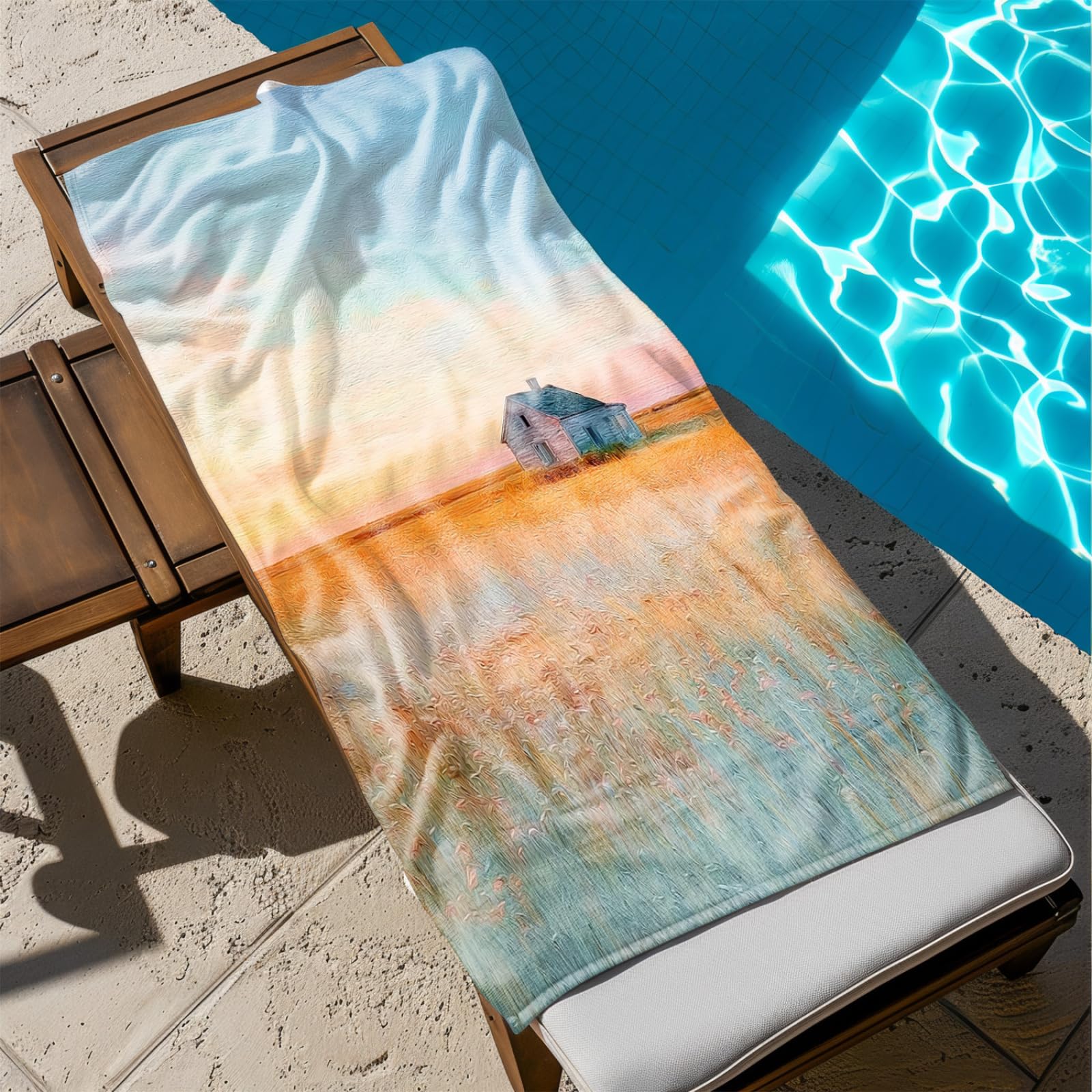Telo Mare Microfibra 210x230 Gialla Blu Telo Spiaggia Grande Antisabbia,XXL Asciugamano Mare, Asciugatura Rapida, Stuoia Spiaggia Leggero E Portatile
