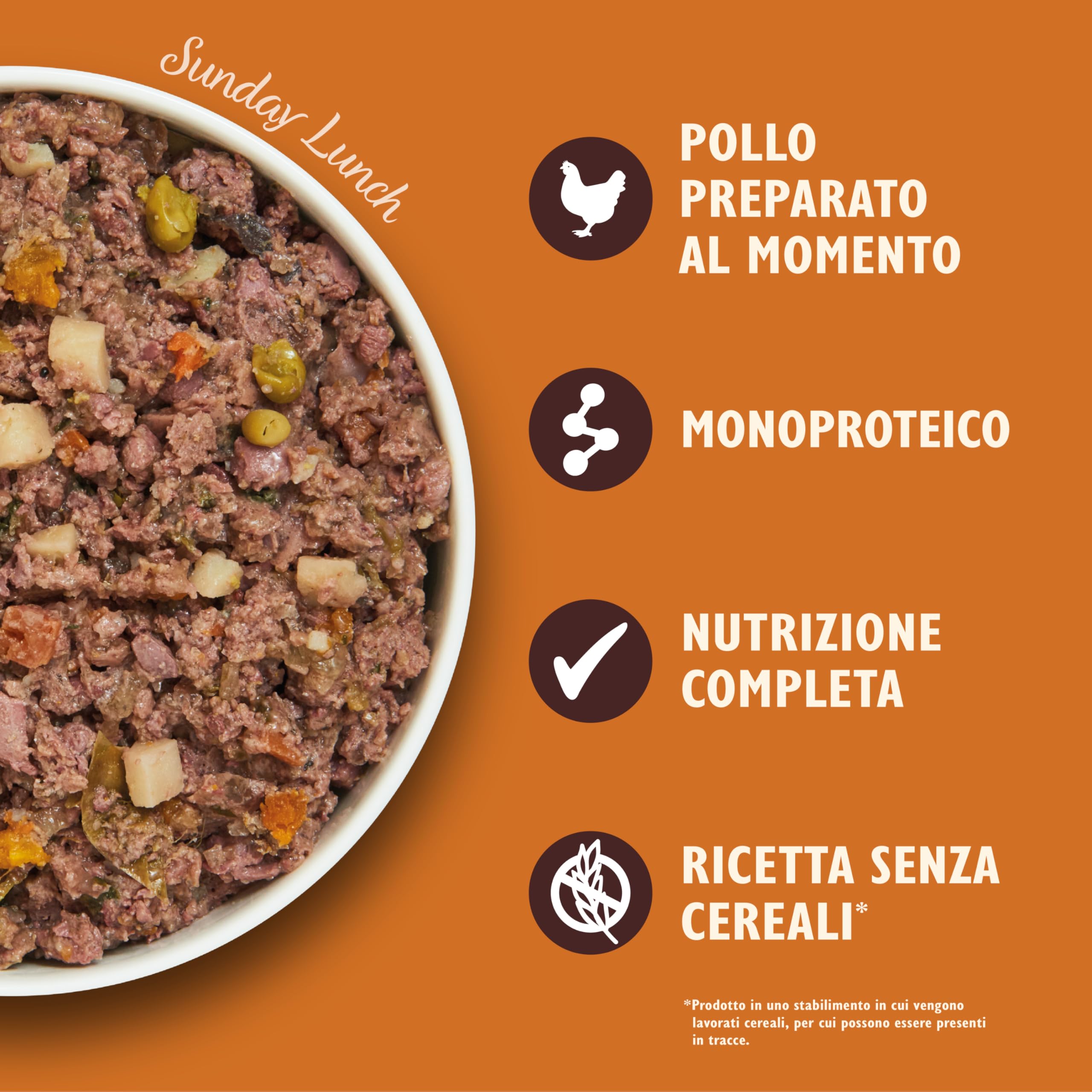 Lily's Kitchen Prodotto con ingredienti naturali Cibo umido per cani Pranzo della domenica al pollo 6 x 400 g