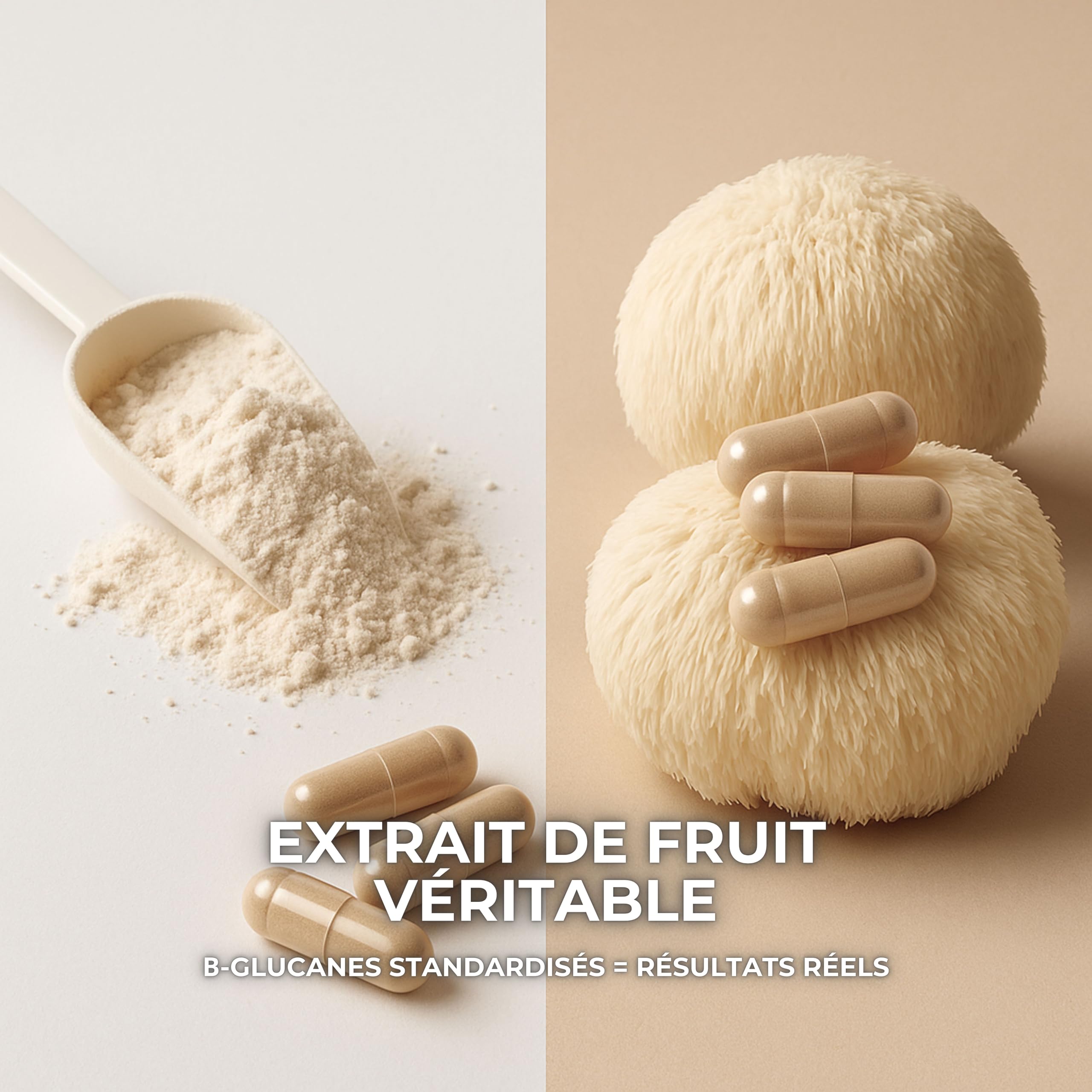 Lions Mane Bio – Gélules Criniere de Lion Haute Puissance 16,000mg – Extrait 25:1 Ultra-Concentré avec BioPerine® – Riche en Polysaccharides & Bêta-Glucanes – 6 Mois – Naturel, Mémoire & Immunité