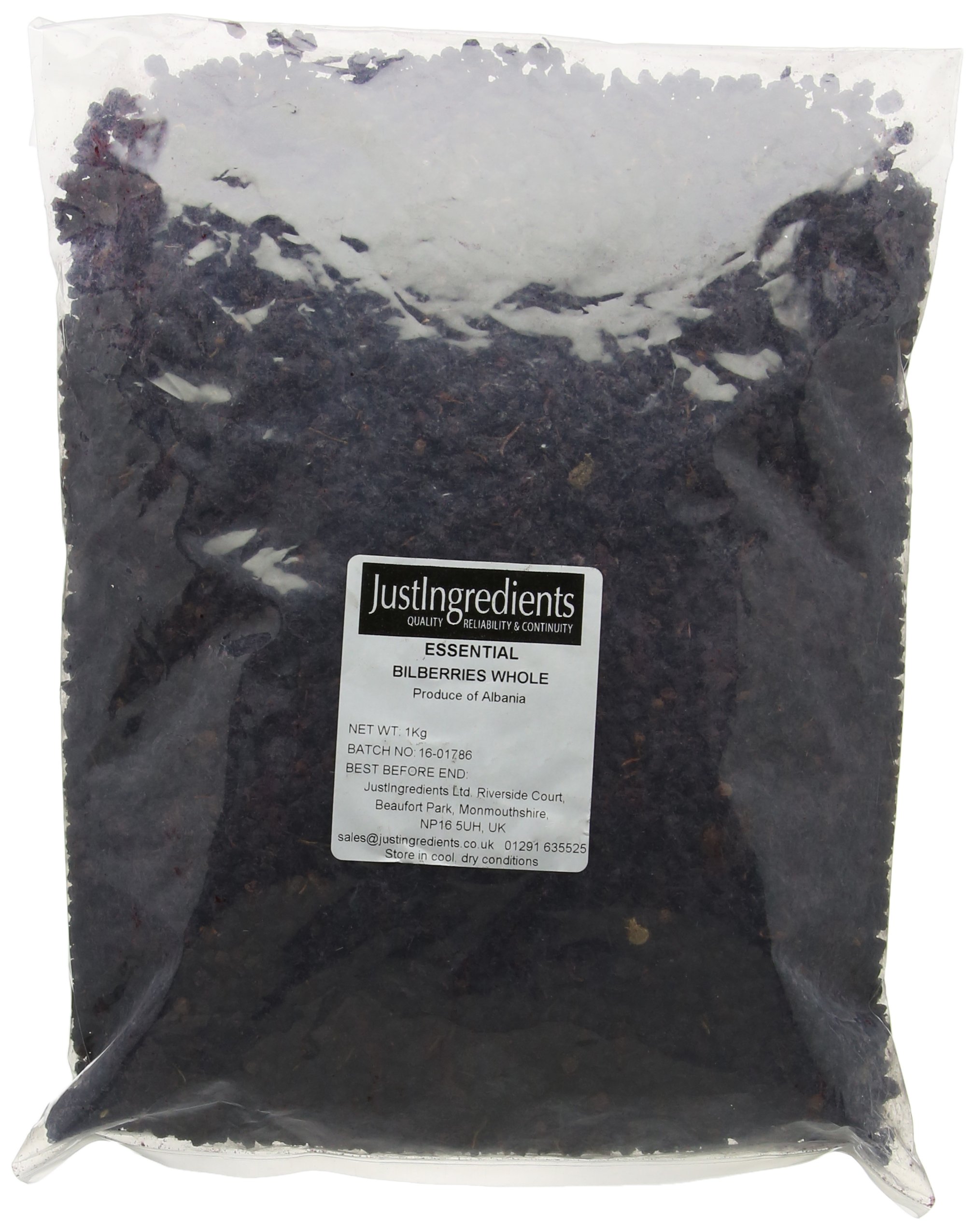 JustIngredients Essentials Bilberries 1 Kg