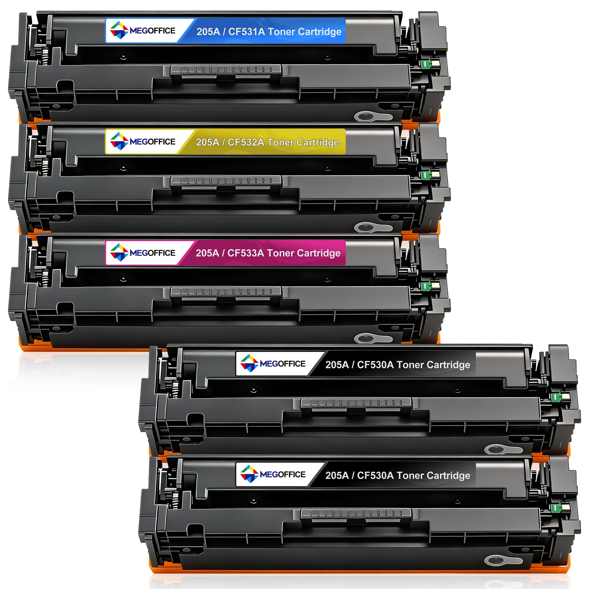 Generic Pack toner 205A ( CF530A, CF531A, CF532A, CF533A ) Compatible avec les imprimantes Laserjet Pro M154, MFP M180, MFP M180n, MFP M181, MFP M181fw à prix pas cher | Maroc