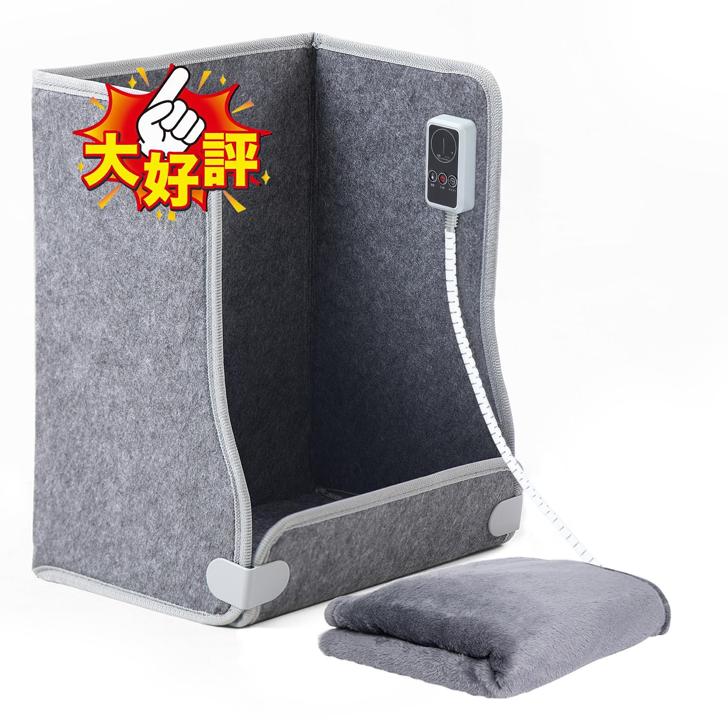 デスクヒーター　全方位発熱式パネルヒーター　通電確認済 Amazon | SIOLI 【冬新登場 360 Degree全方位発熱】 パネル