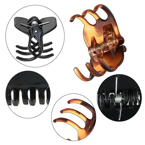 Miniatura 3 de 36 pinzas pequeñas de garra, paquete económico de pinzas duraderas para el cabello, pinzas pequeñas de 1 pulgada para todo tipo de cabello,