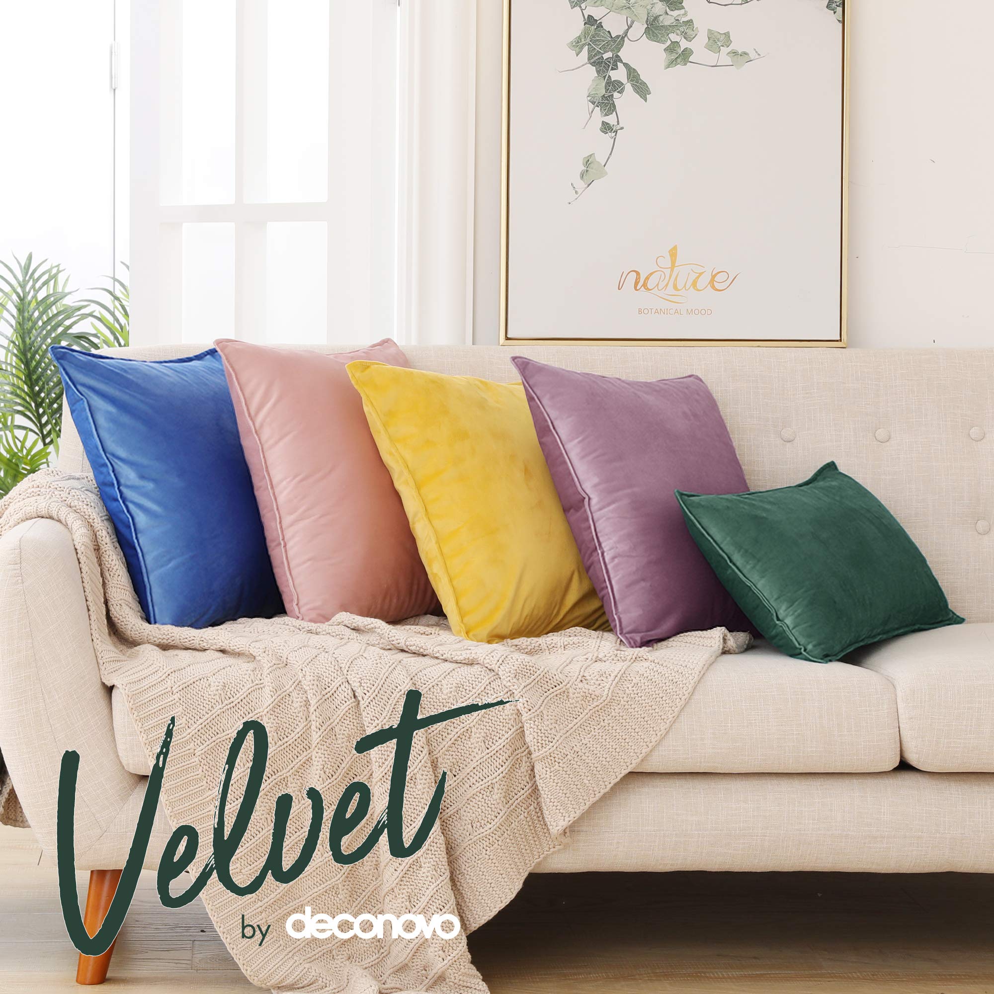 Christmas Decoration Cushion Set Santa Claus Sofa Pillow Case Holiday Decoration