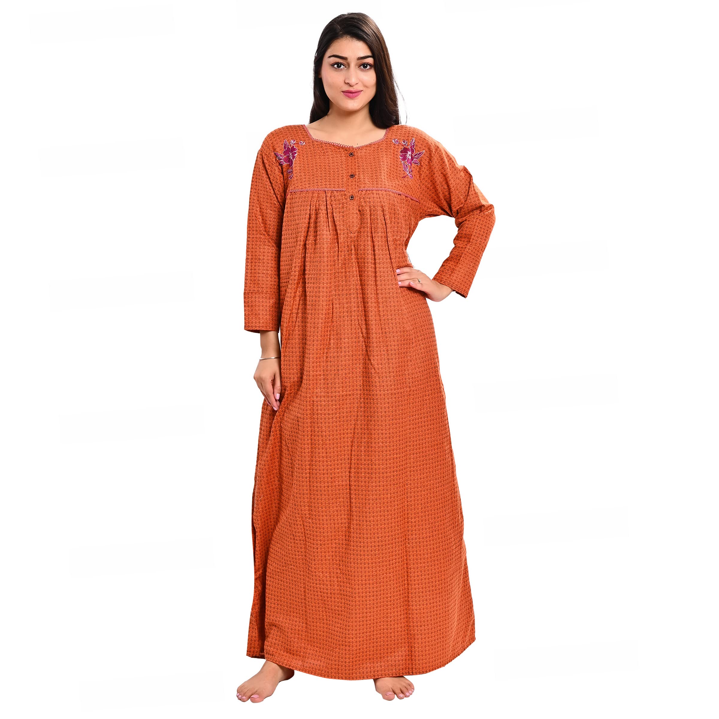 Kripto KatroxLadies Woollen Winter wear Printed Nighty