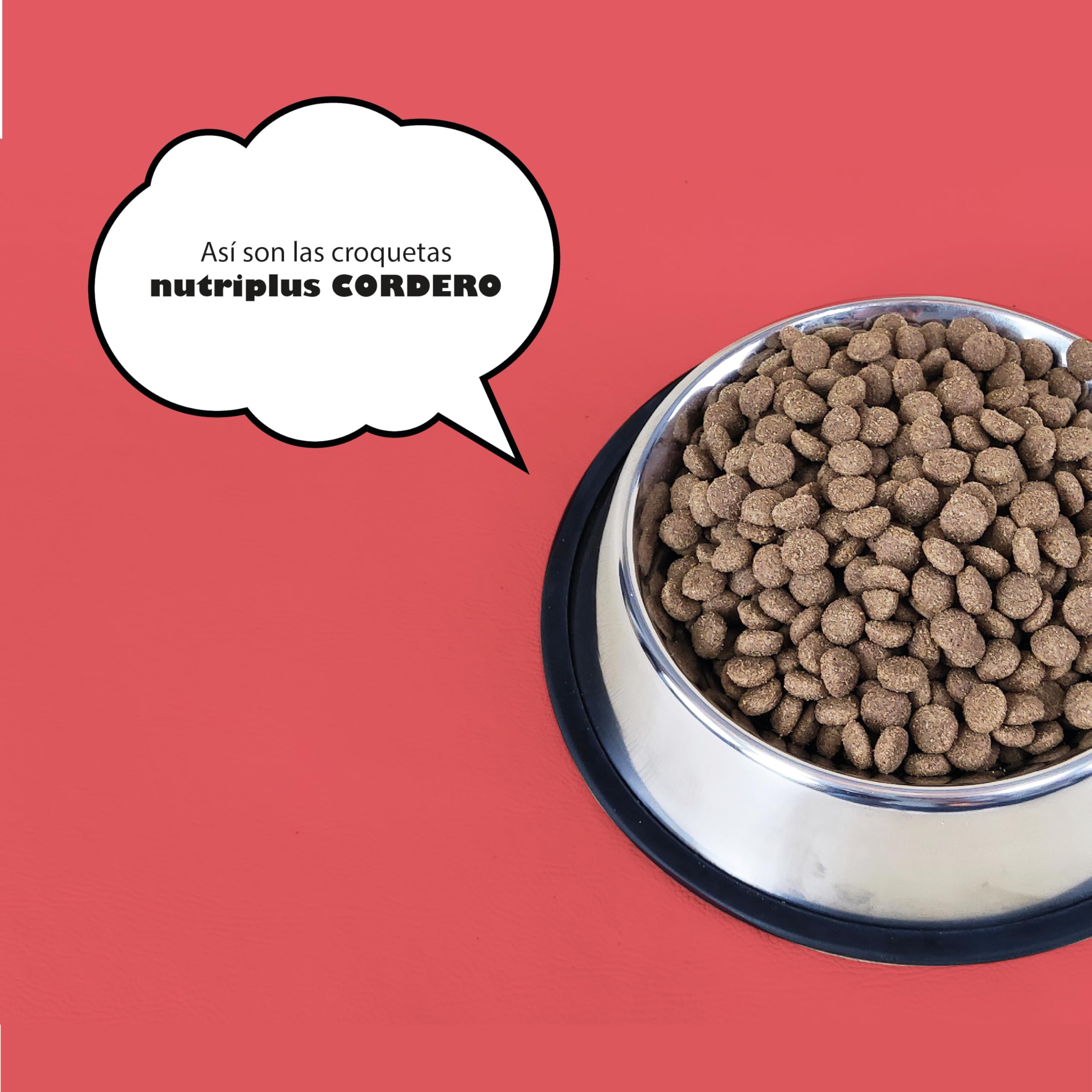 Pienso para Perros Adultos de Cordero Premium - Dieta Hipoalergénica y Cuidado Digestivo - Sin OGM Saco 12 Kg Rico en Hierro y Proteína