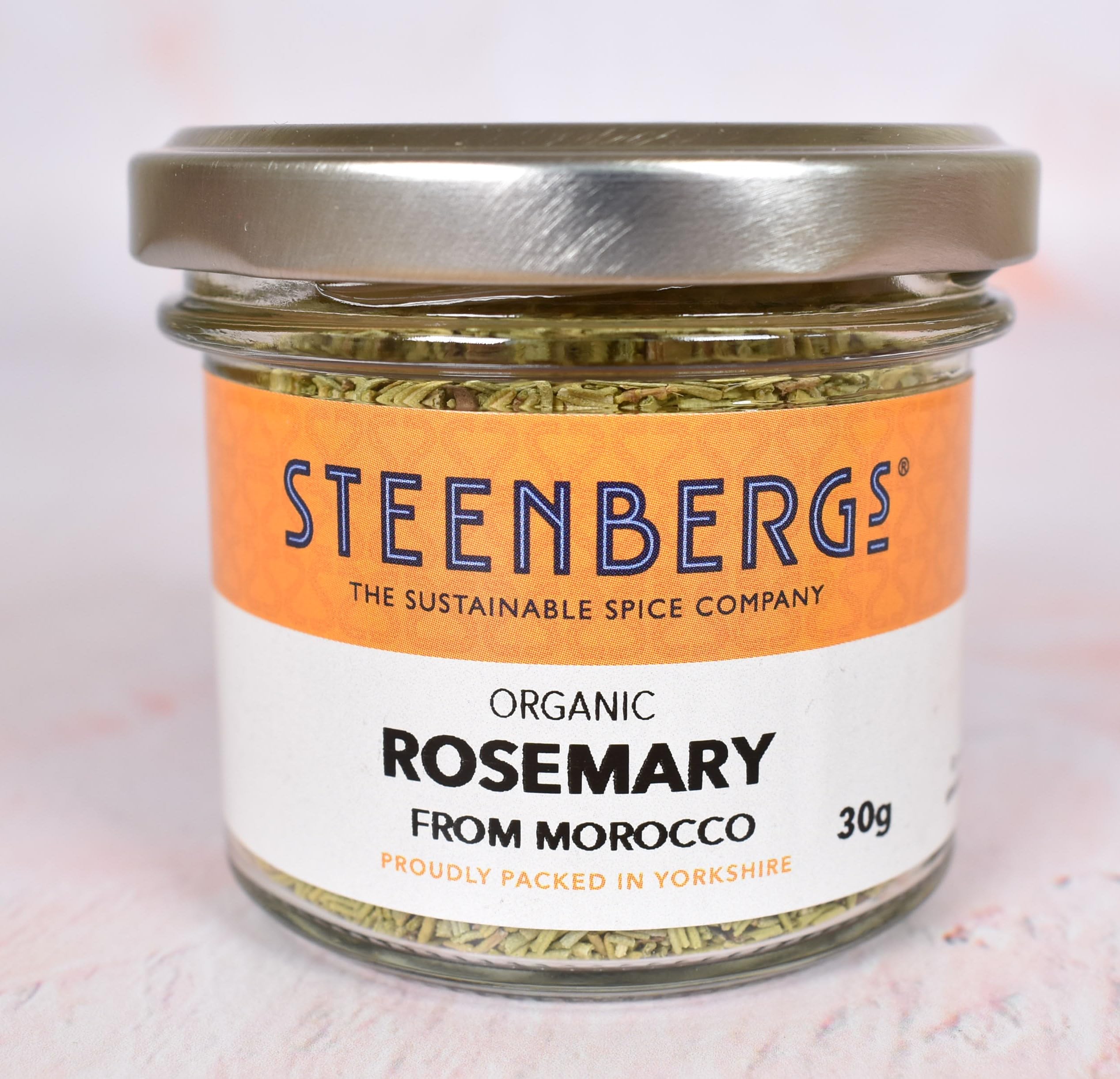 Steenbergs Organic Rosemary Dried Herb Standard Jar 30g