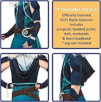 Vista 2 de Rubie's Disfraz de El Príncipe Dragón Rayla para niña, como se muestra