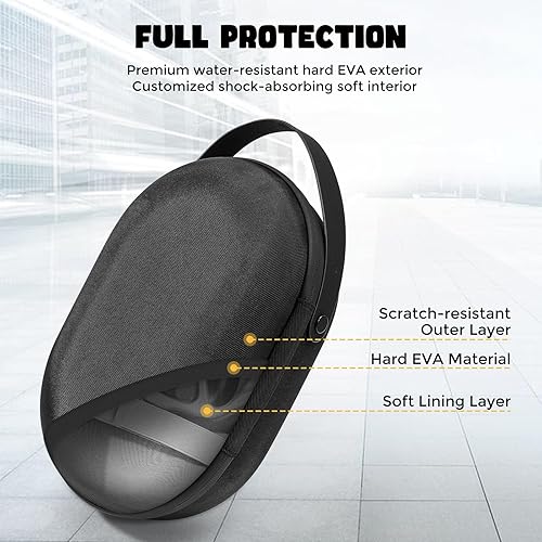 Miniatura 4 de ProCase Carrying Case for Meta Quest 3 VR Headset & Gaming Controller, Shockproof Storage Case Bag for Oculus Quest 3 Elite Strap & Battery & Other