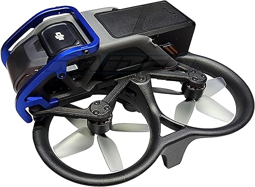 Aleación De Aluminio Gimbal Parachoques Cámara Proteger Protección Roll Bar Para DJI AVATA FPV Drone - Azul