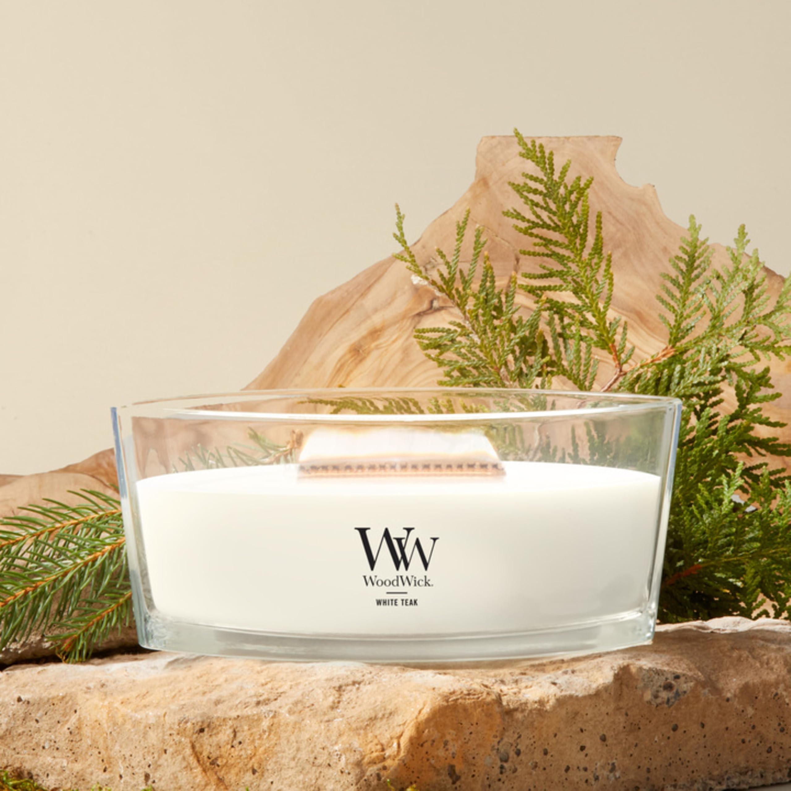 Amazon.com: WoodWick White Teak Gifts for Women and Men, 16 oz