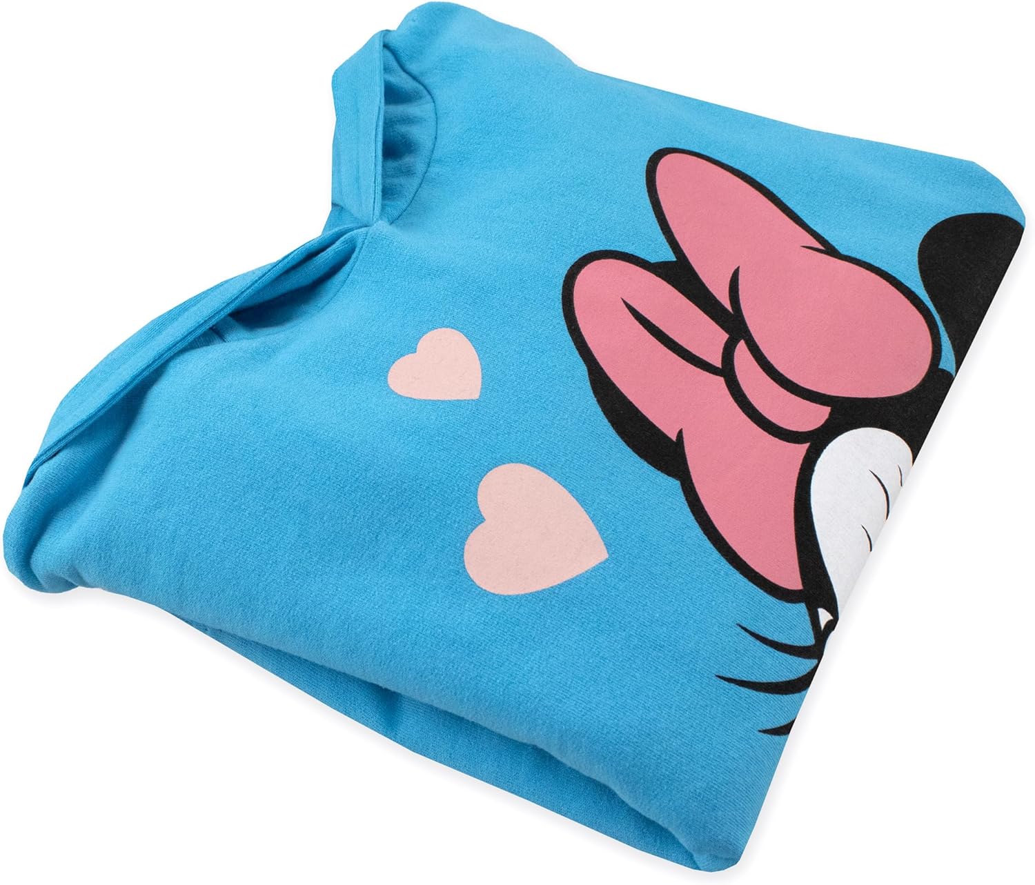 Disney Minnie Mouse Girls Hoodie | Girls Hoodies With 3D Ears | Minnie Mouse Sweatshirt