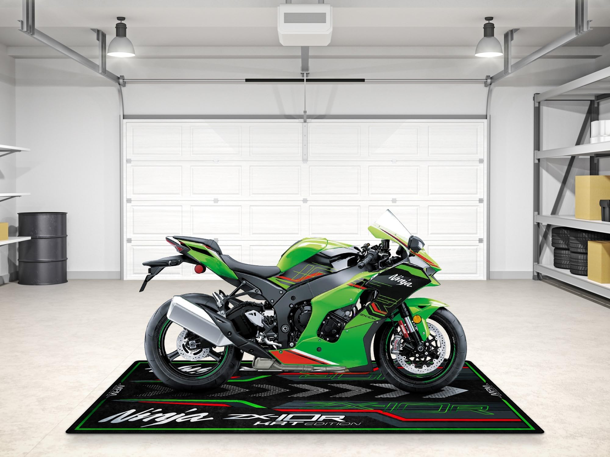Amazon.com: wibeart MPM Motorcycle Mat for ZX-10R Washable