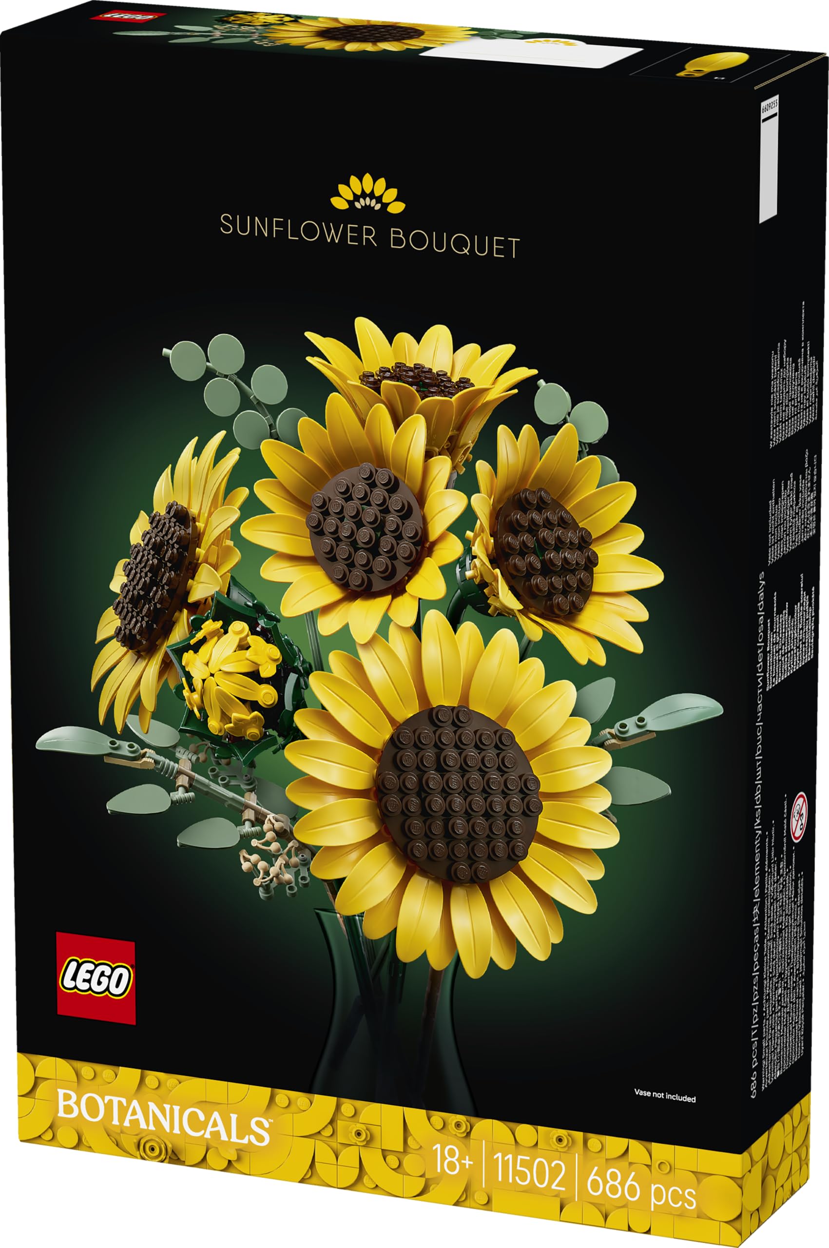 Amazon.com: Lego 11502 Botanical Sunflower Bouquet Toy, Toy