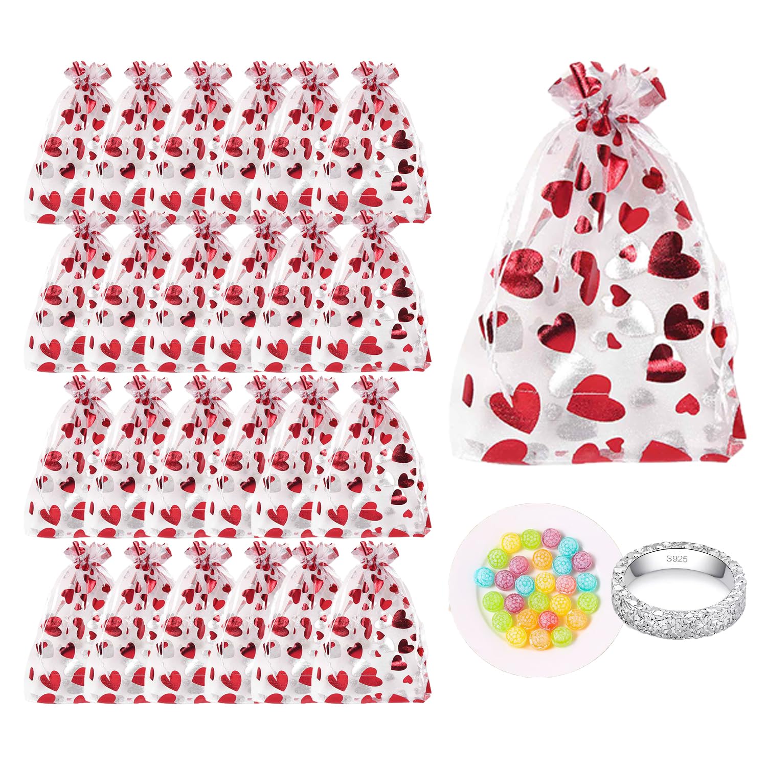 Bolsas de organza para joyas y perfumes que mejoran el empaque de tu negocio