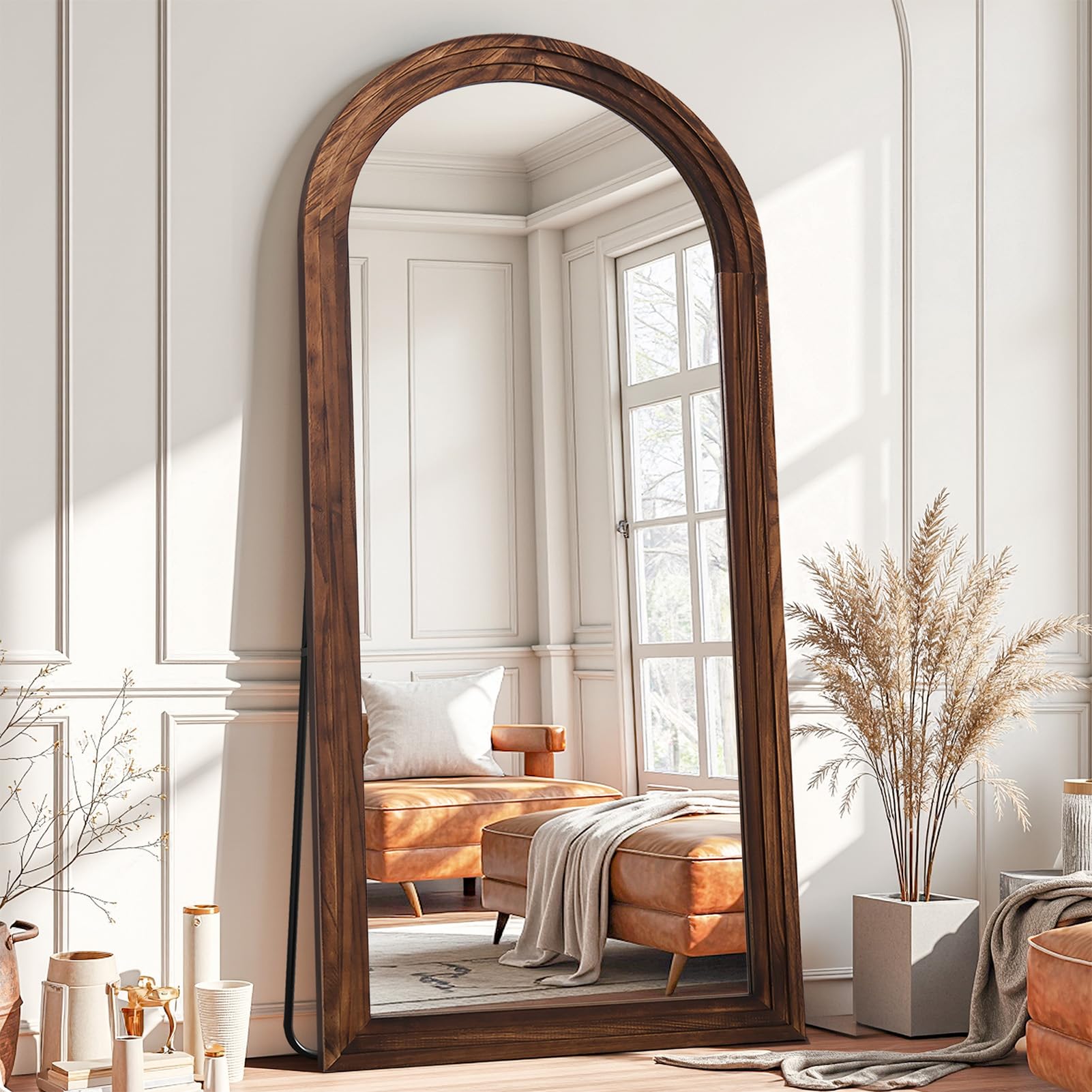 Wooden Frame Mirror】木枠 ミラー 鏡 Italy【Wood Frame Mirror】木枠