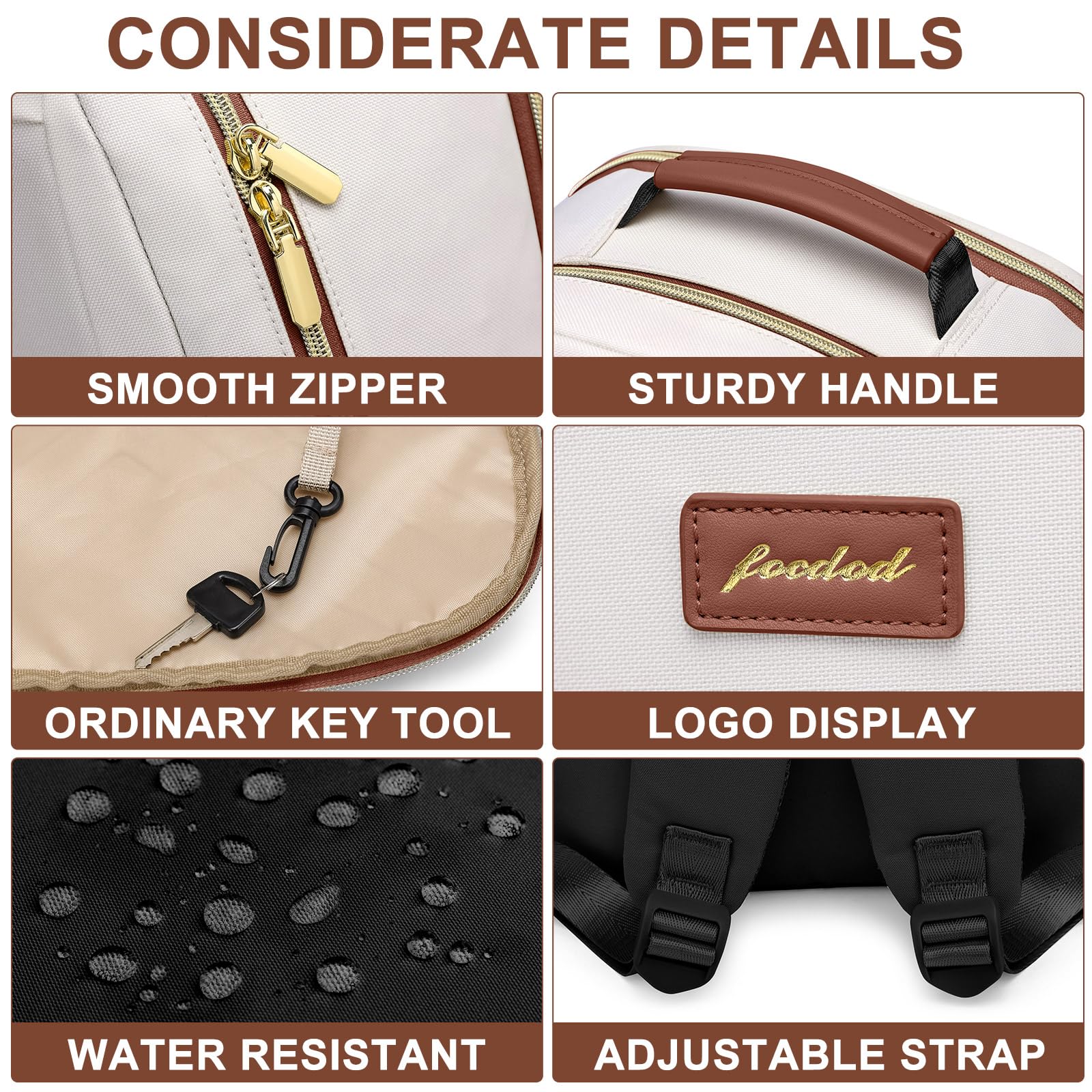 Laptop Backpack for Women Bookbag: 15.6 inch Work School Backpacks with Pouch Pocket for Large Capacity Cup & USB Charger College Book Bag Travel Business Nurse Teacher Bookbags Anti-theft Back Pack