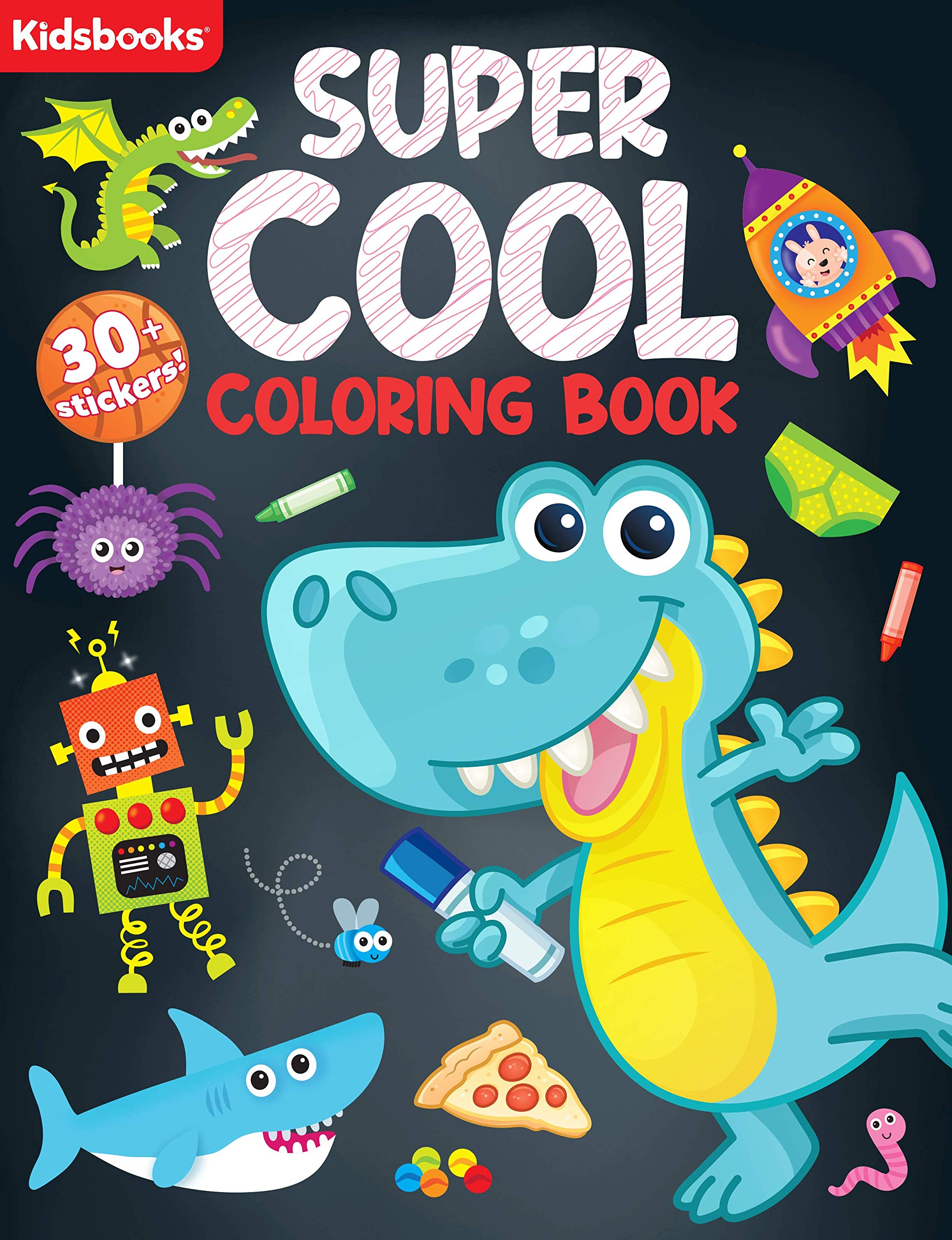Snapklik.com : Super Cool Coloring Book-96 Pages Of Super Cool Fun ...