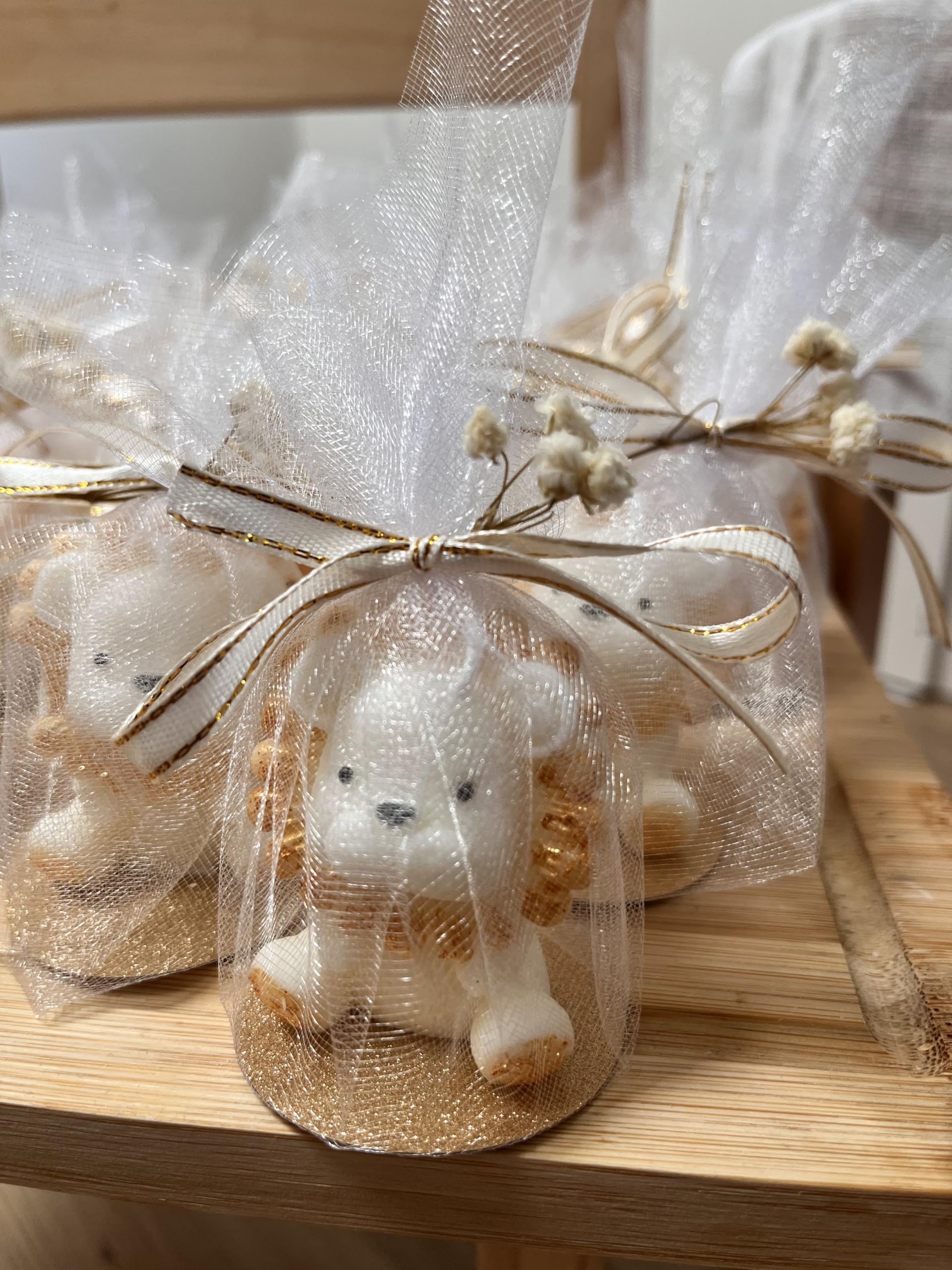 20 pcs - Scented Soy Candle - Party Favors, Baby shower, Baptism, Birthday (Süß)