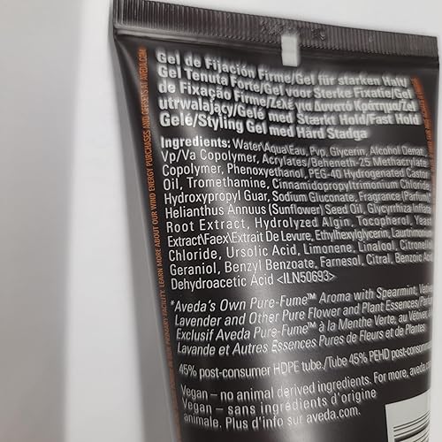 Miniatura 9 de Aveda Men Pure-Formance - Gel para el cabello de fijación firme para hombres, máxima sujeción, control, brillo, 5 onzas líquidas