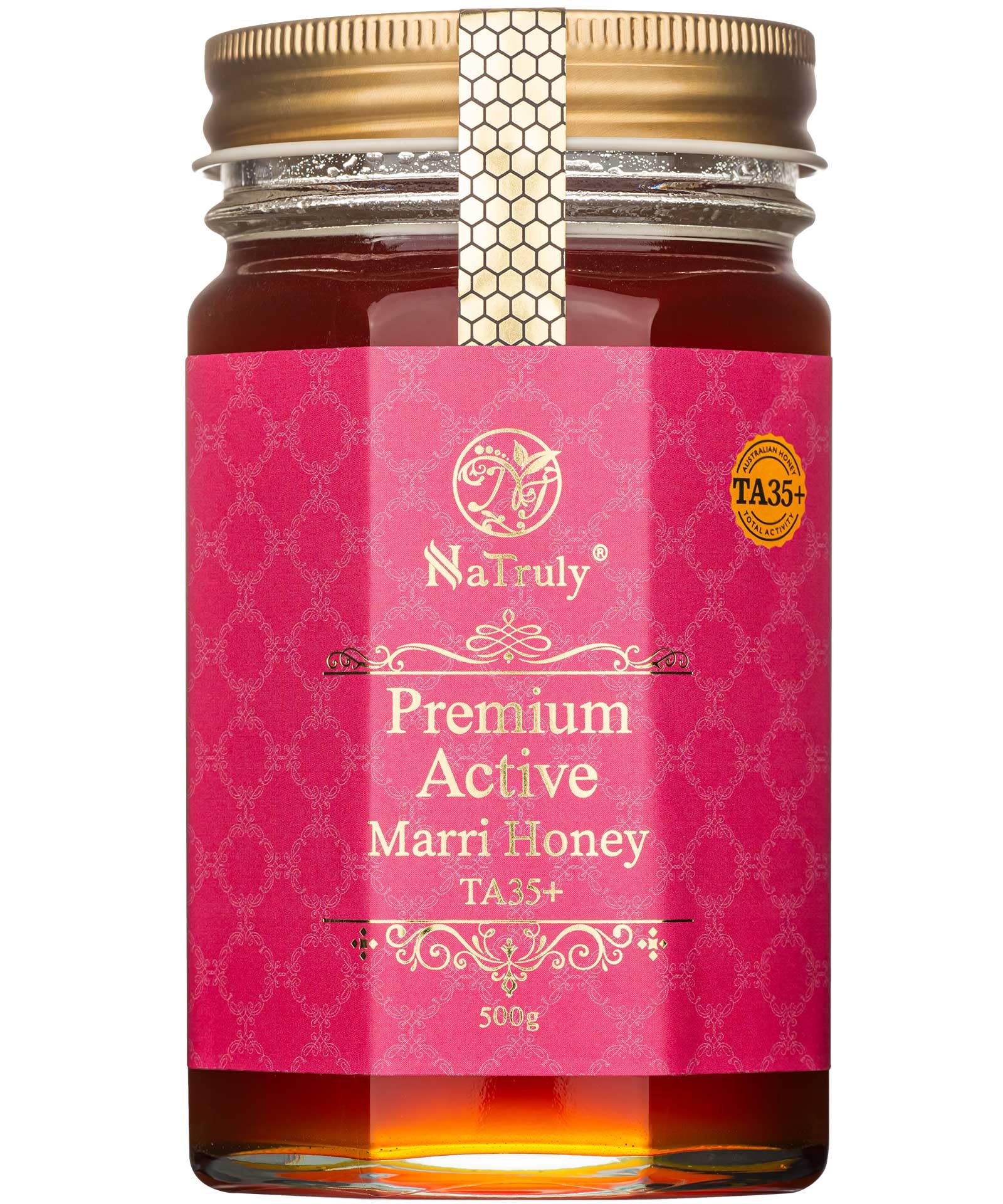 Amazon | NaTruly（ナトゥリー） マリーハニー TA35+ 500g ガラス瓶 非 