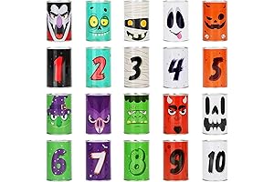 Erweicet Halloween Bean Bag Toss Games for Family Game Night