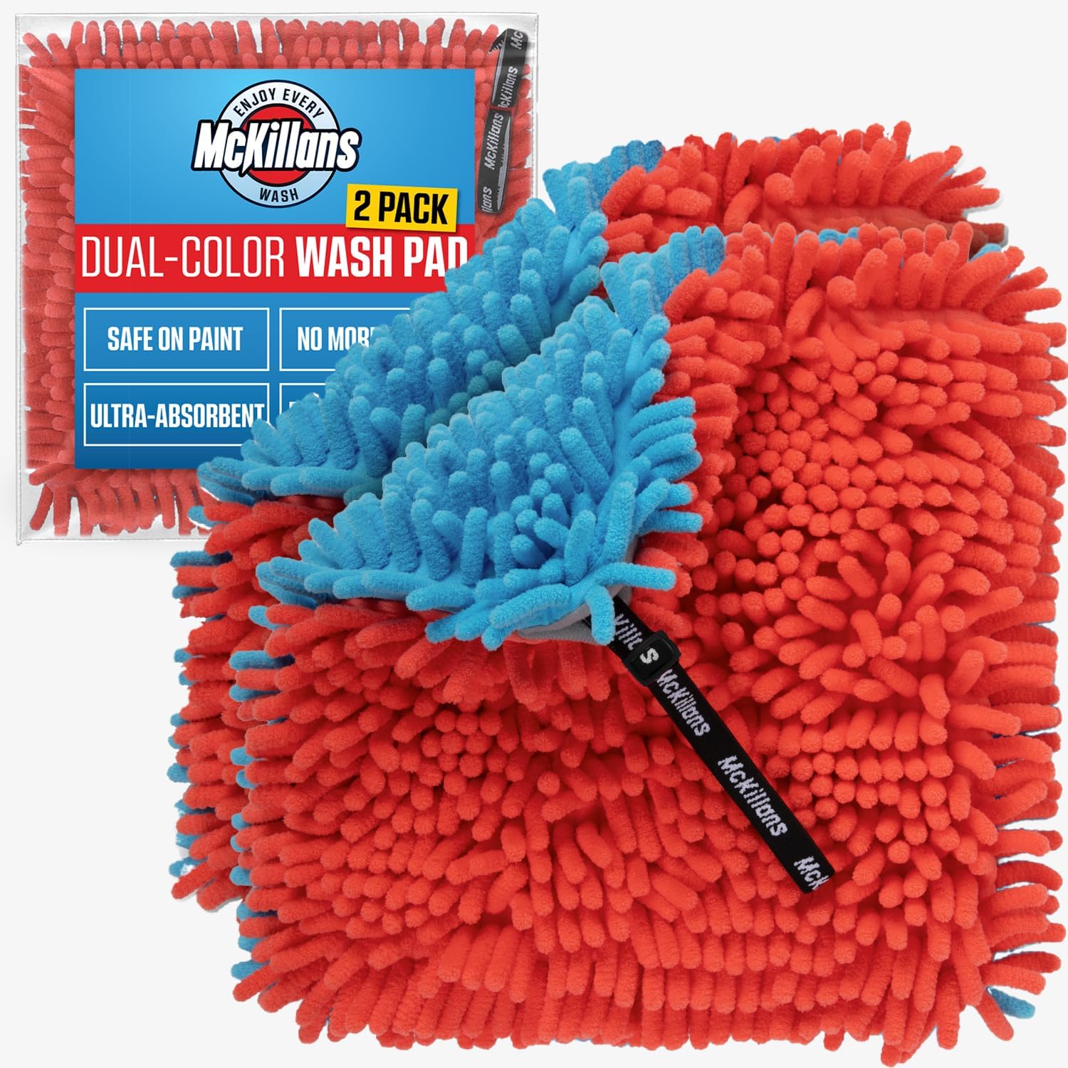 McKillans® Dual-Color Car Wash Pad