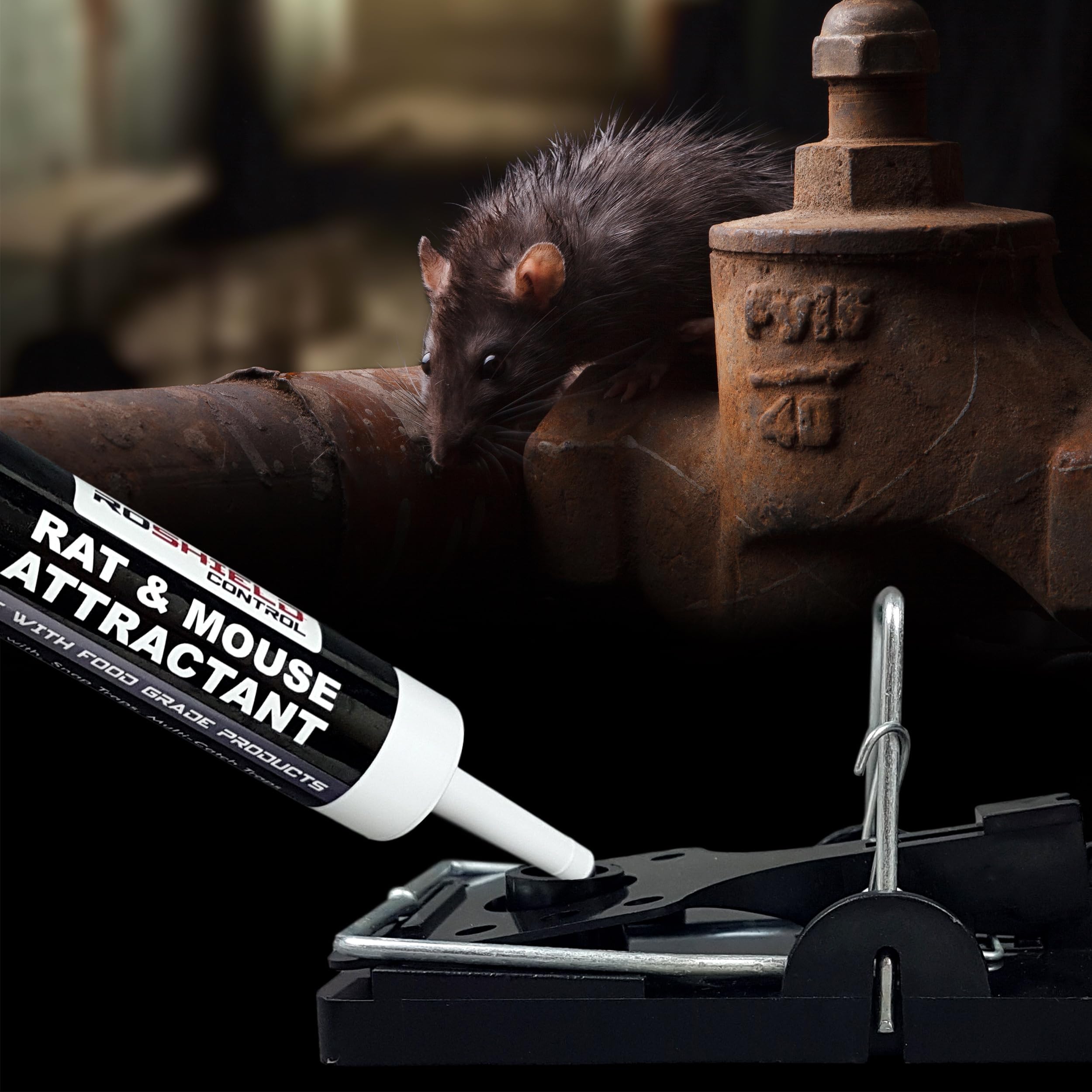 Roshield 2 x boîte protectrice pour pièges à Rats externes - Kit Anti-rongeurs et Anti-nuisibles pour Le Jardin, sans Poison - Qualité Professionnelle Verte