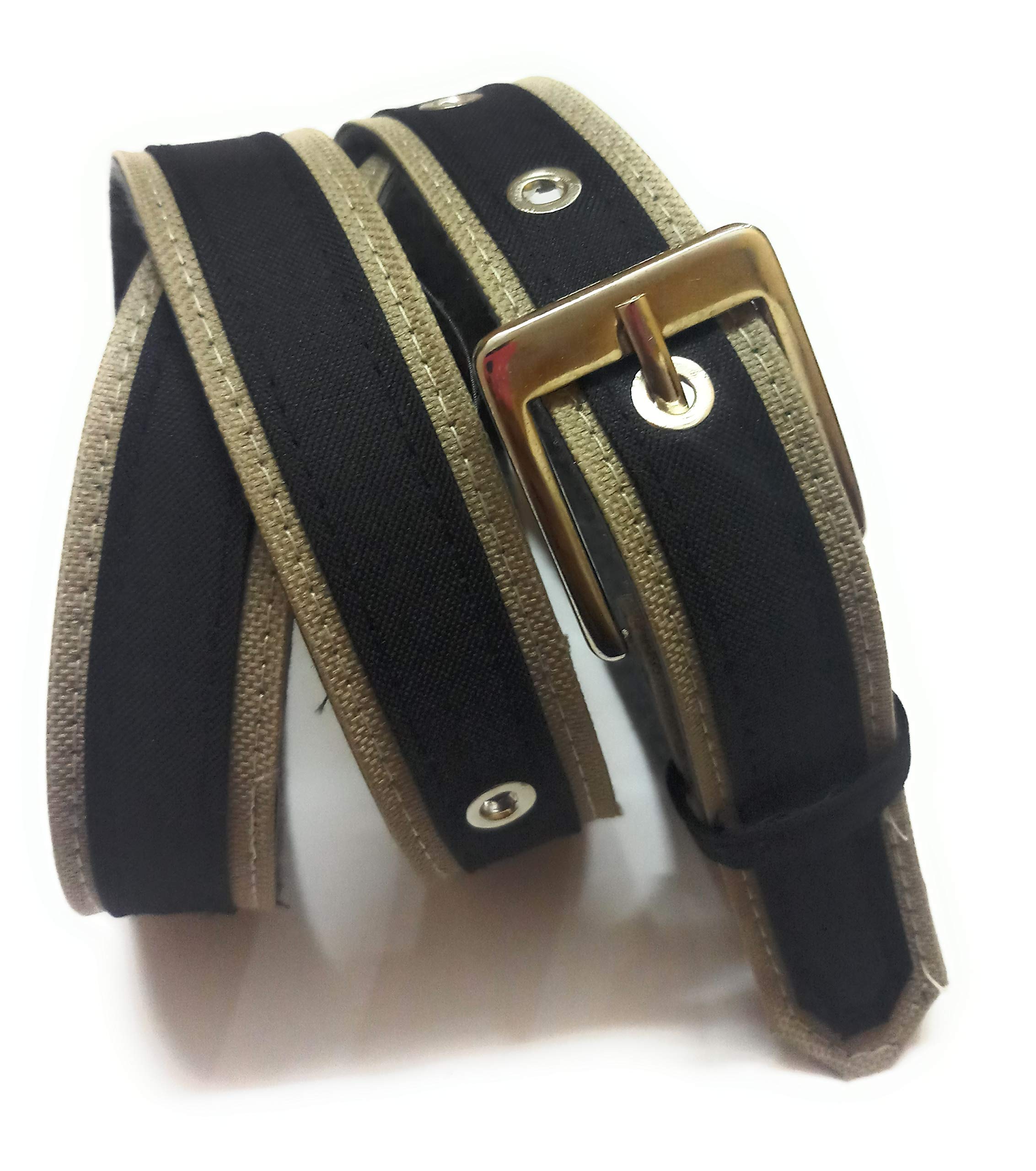 XXXL OVERSIZE PLUS SIZE women casual dual color fabric belt for jeans and formal wear-image-37