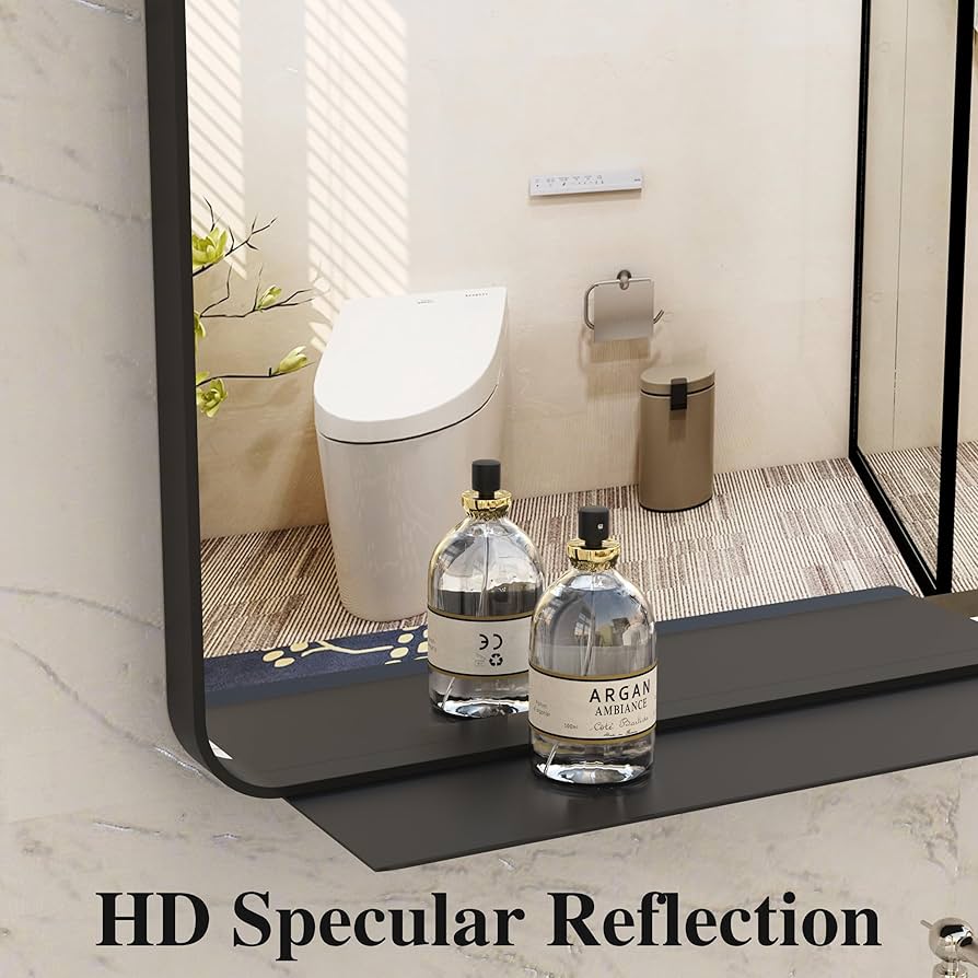 BEAUTME 洗面鏡 浴室鏡 壁掛け鏡 姿見鏡 全身鏡 アルミ 壁掛けミラー Amazon.co.jp: BEAUTME 洗面鏡 浴室鏡 壁掛け鏡 収納ラック 姿見