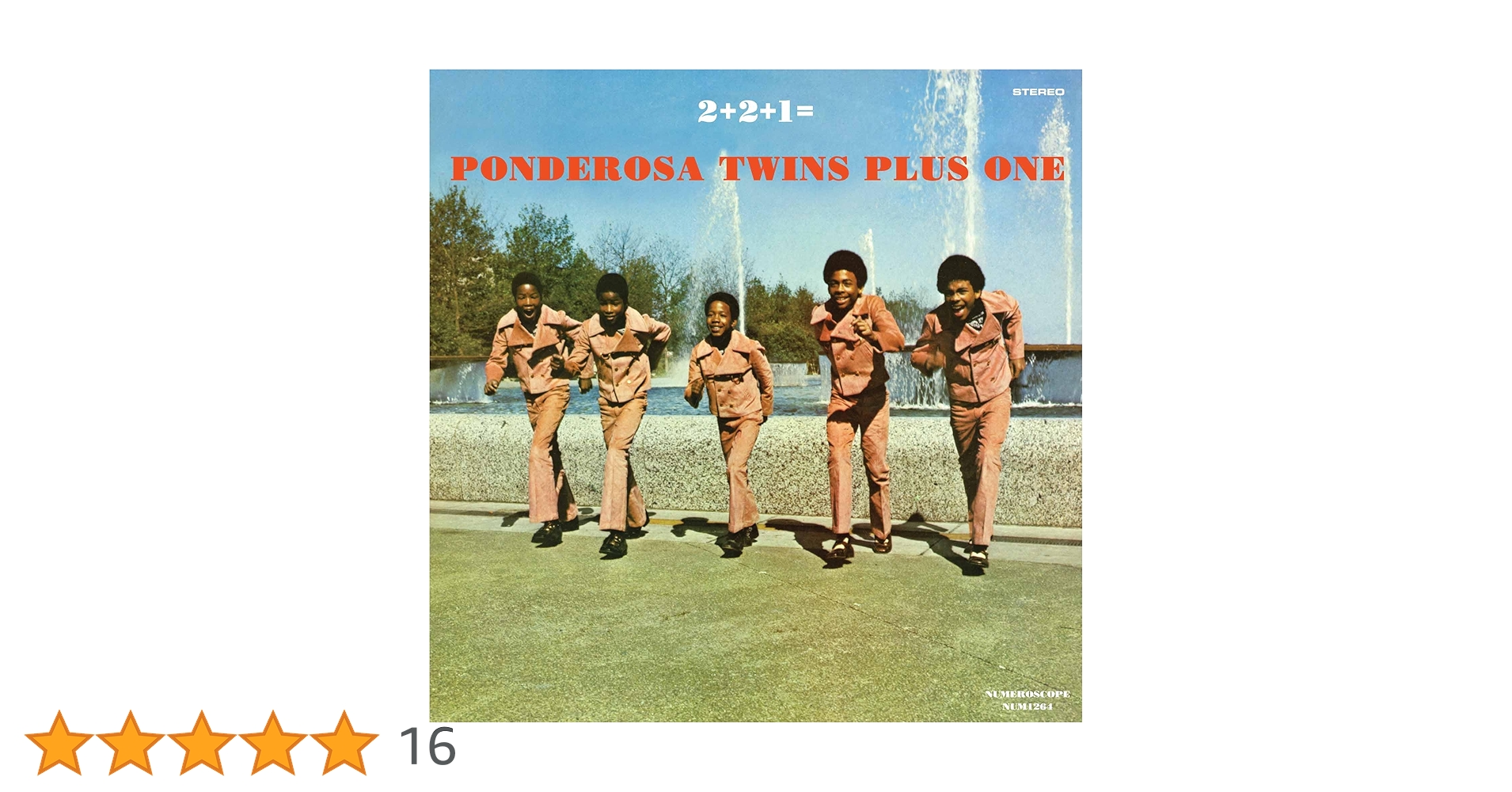 The Ponderosa Twins Plus One - 2+2+1= - Black Vinyl | Amazon
