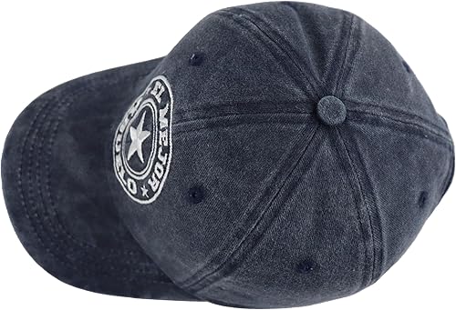 Miniatura 5 de El Mejor Abuelo - Gorra de béisbol bordada ajustable de algodón para el día del padre