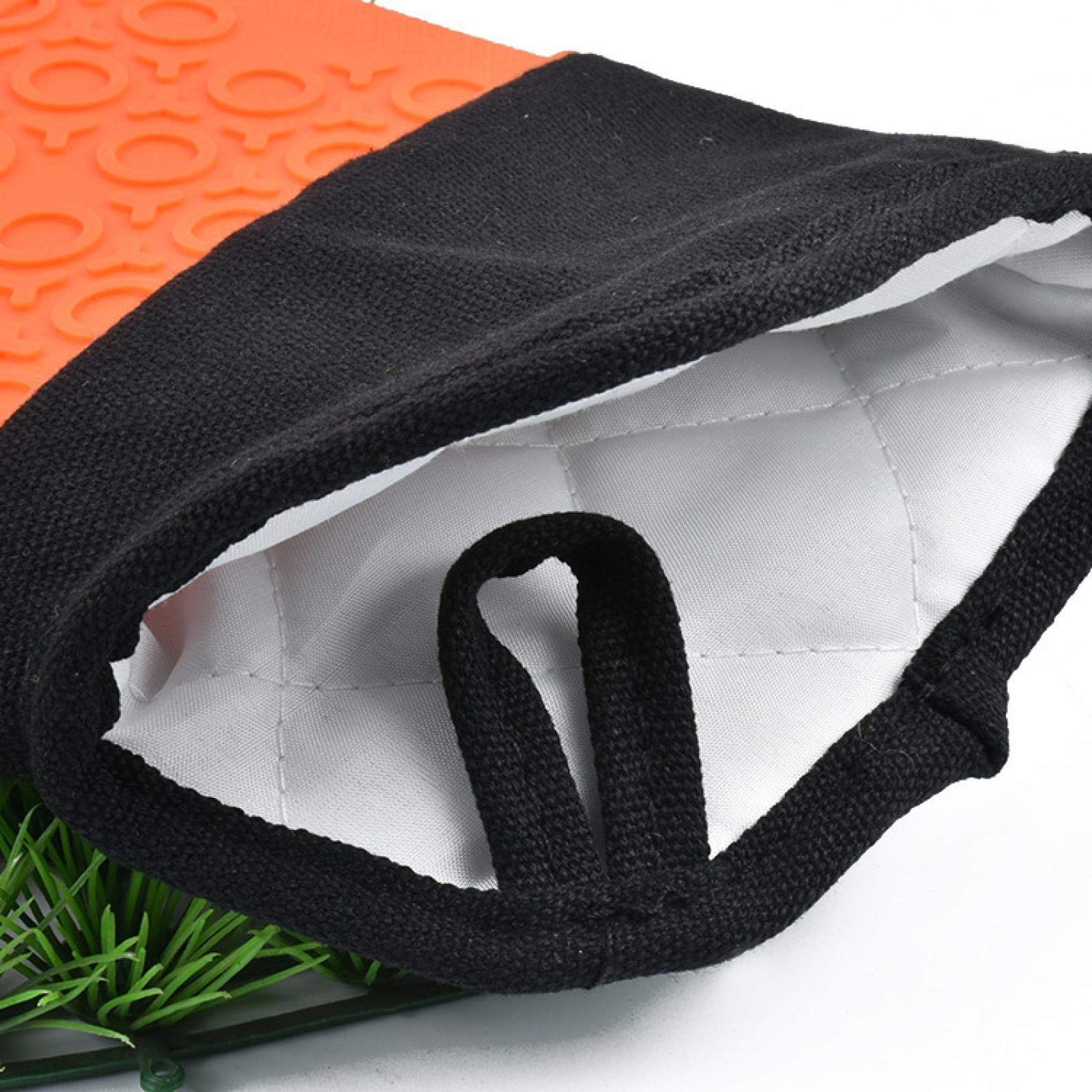 1 paire de gants en silicone antidérapants épais pour four à micro-ondes, résistance aux hautes températures et anti-brûlure