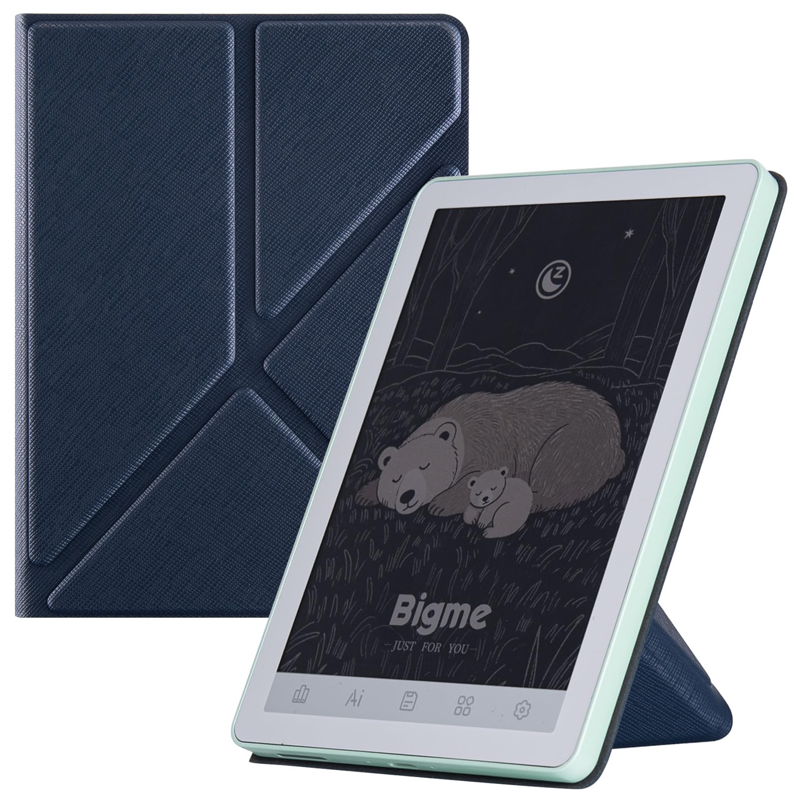 Amazon.co.jp: BOZHUORUI Bigme B6 電子書籍リーダー用ケース | 磁気