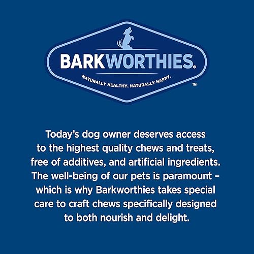 Miniatura 7 de Barkworthies Paquete variado de cachorros – 5 unidades (paquete de 1) – Rico en proteínas, totalmente natural, fácilmente digerible, alternativa de
