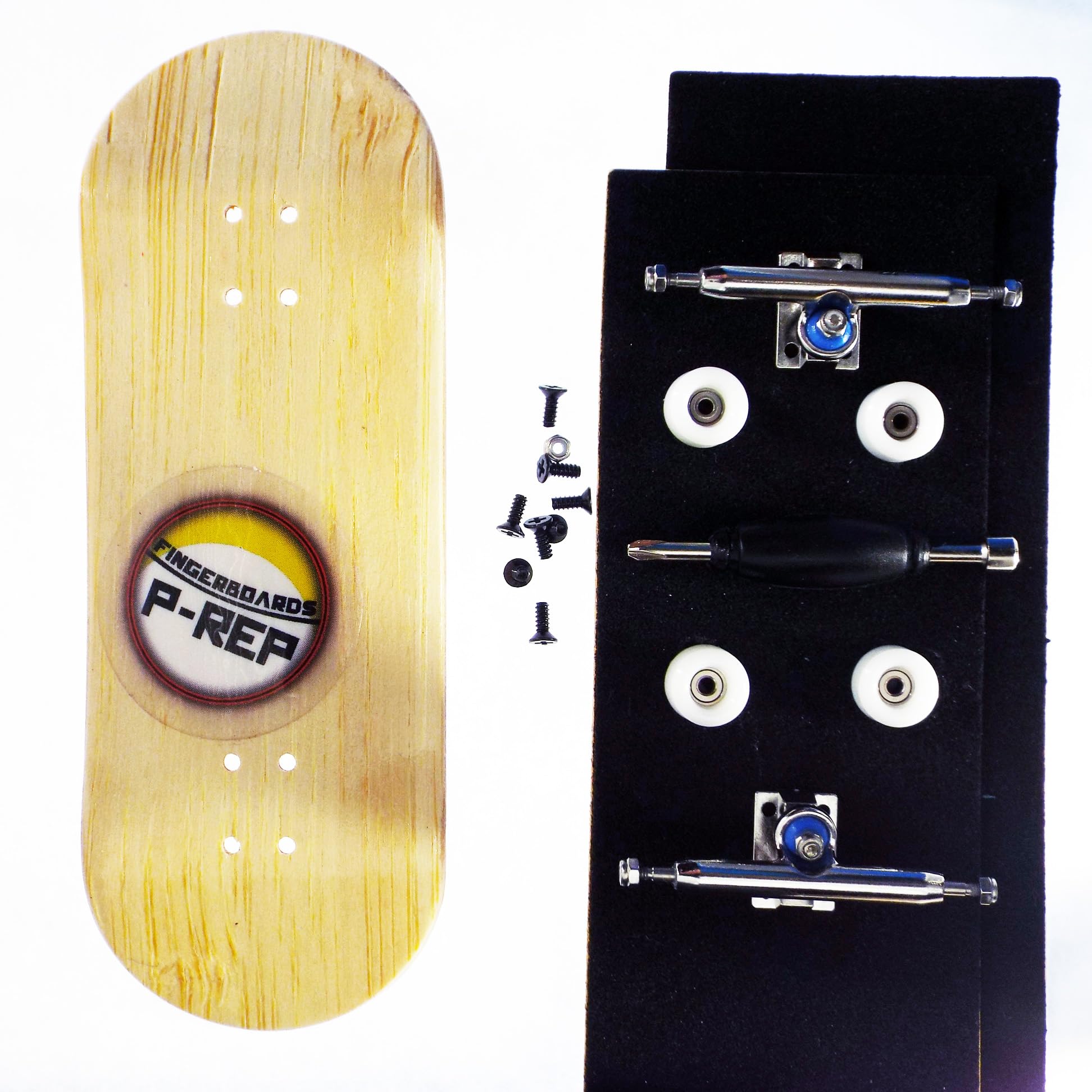 P-REP V2 Pro Performance Complete Wooden Fingerboard 34mm - Bamboo