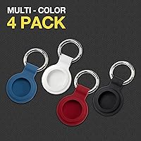 Vista 3 de Scosche ATHS1AC-4PKSP FoundIt - Soporte protector de silicona para llavero AirTag, paquete de 4