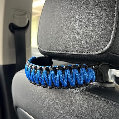 Miniatura 3 de Asas de agarre para reposacabezas para Jeep Wrangler TJ JK JL Land Cruiser FJ Suzuk, asas de agarre para Jeep Wrangler, asas de agarre de montaje de