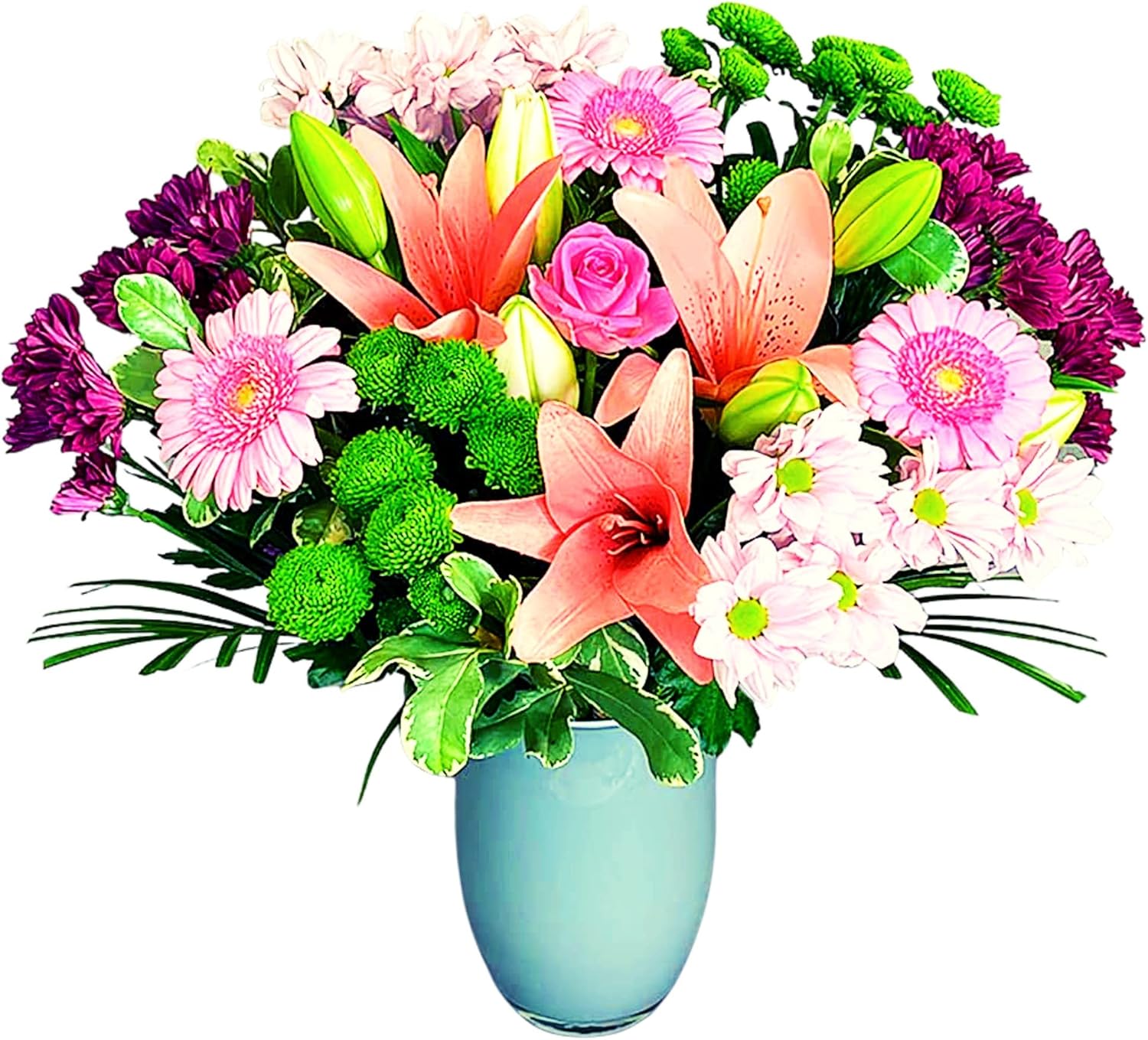 Pink Simplicity Hand Tied Fresh Flowers with Free Delivery, Fresh